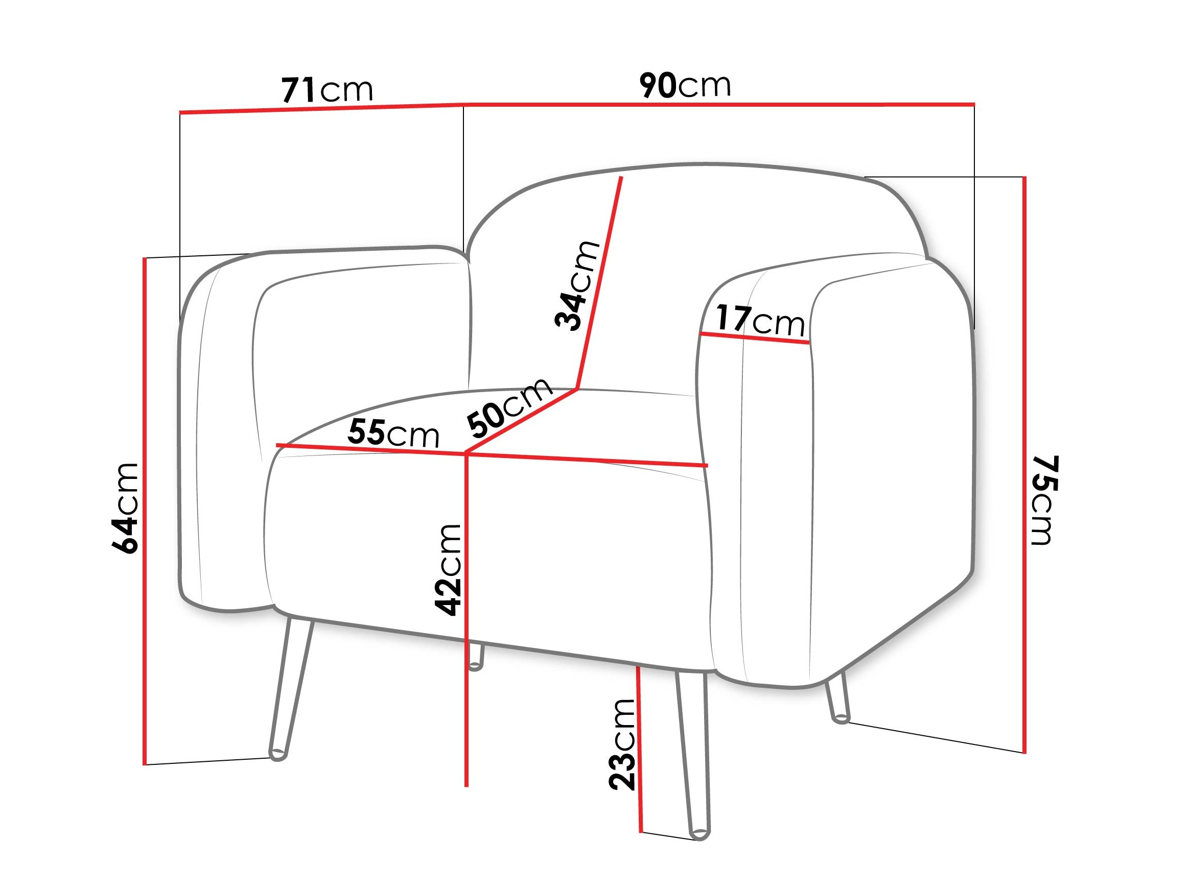 Fotelis Comfivo 486 (Uttario Velvet 2967)