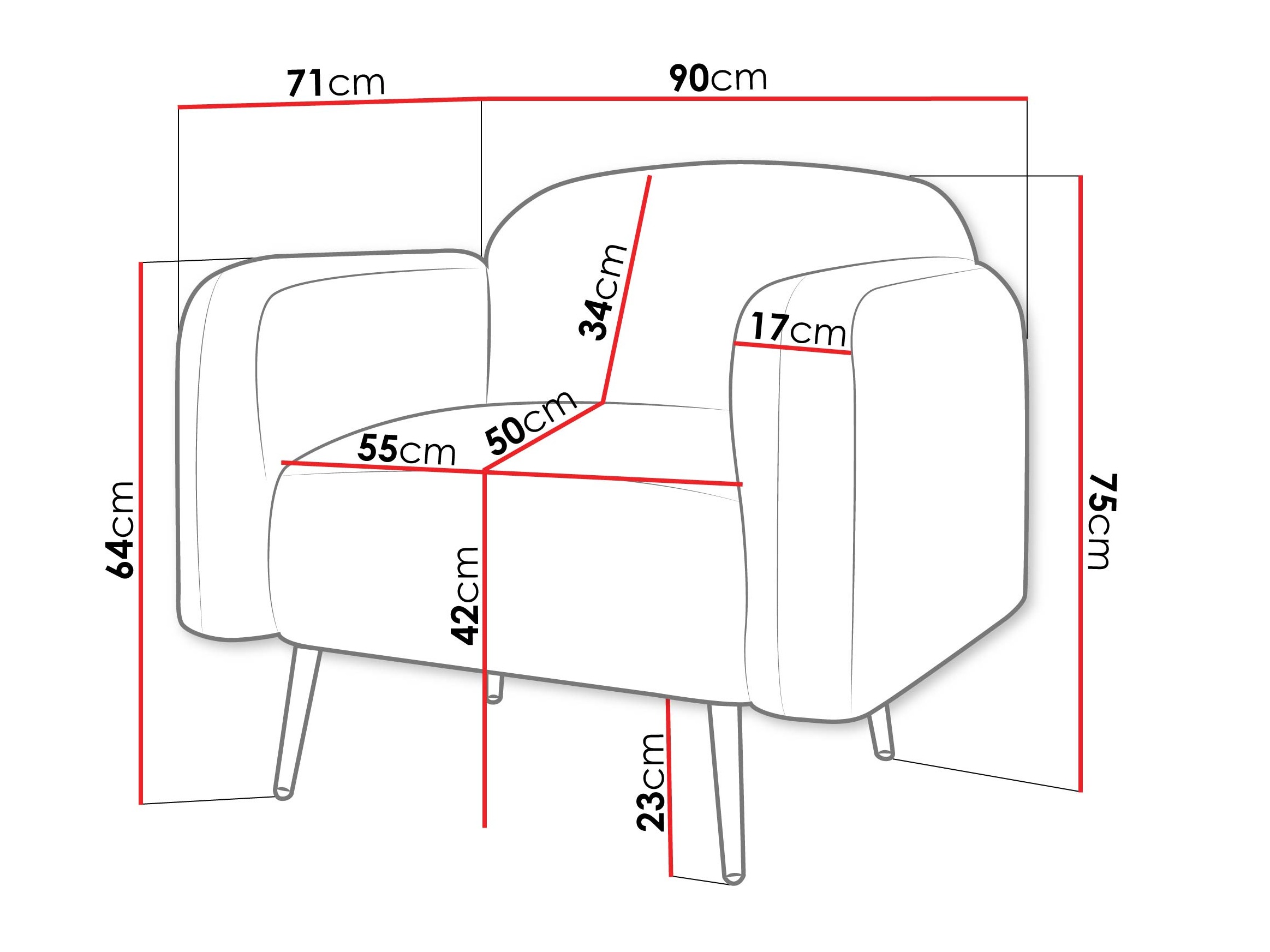 Fotelis Comfivo 486 (Uttario Velvet 2970)