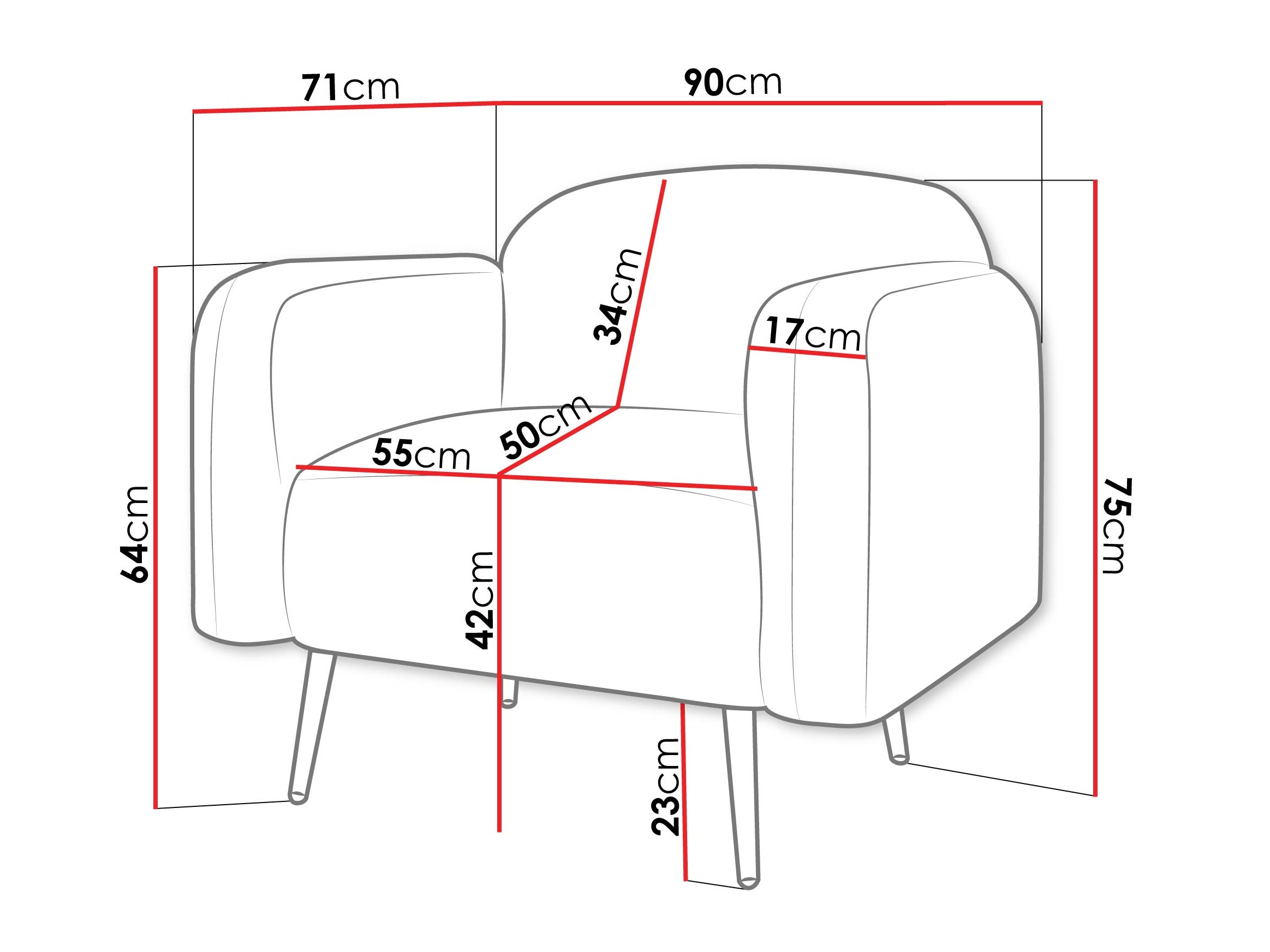 Fotelis Comfivo 486 (Uttario Velvet 2972)