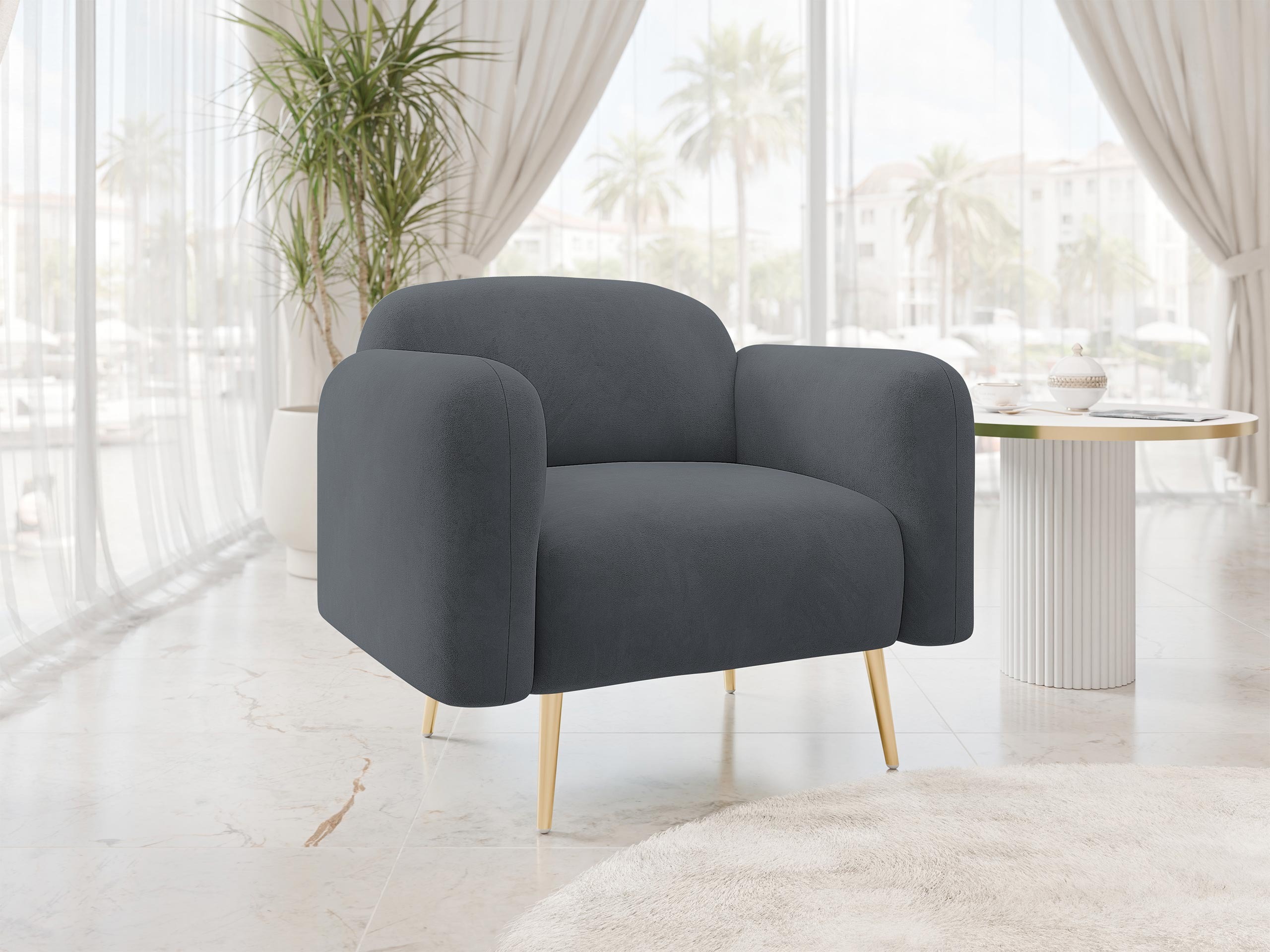 Fotelis Comfivo Beatitudo I (Uttario Velvet 2970)
