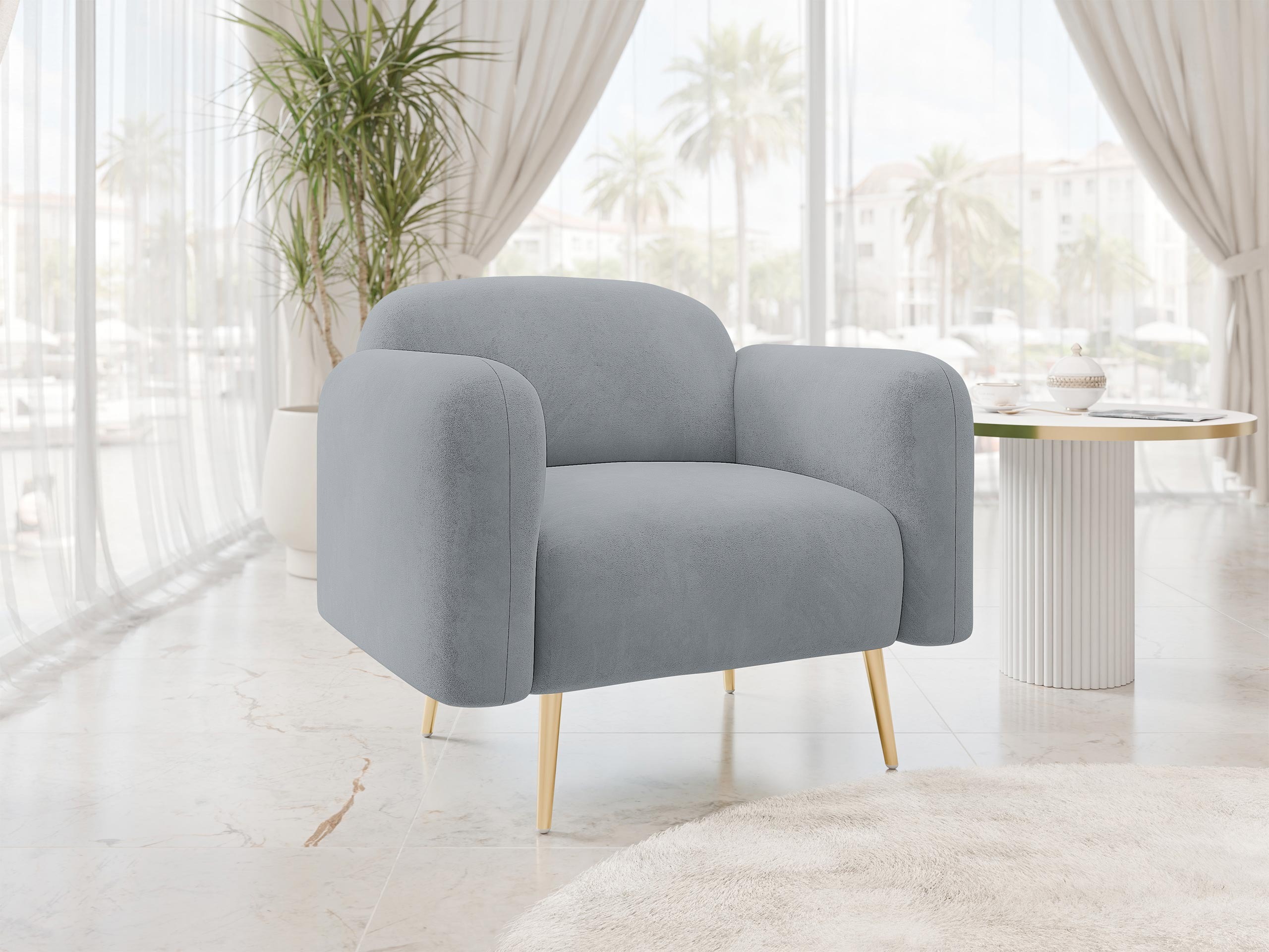 Fotelis Comfivo Beatitudo I (Uttario Velvet 2972)