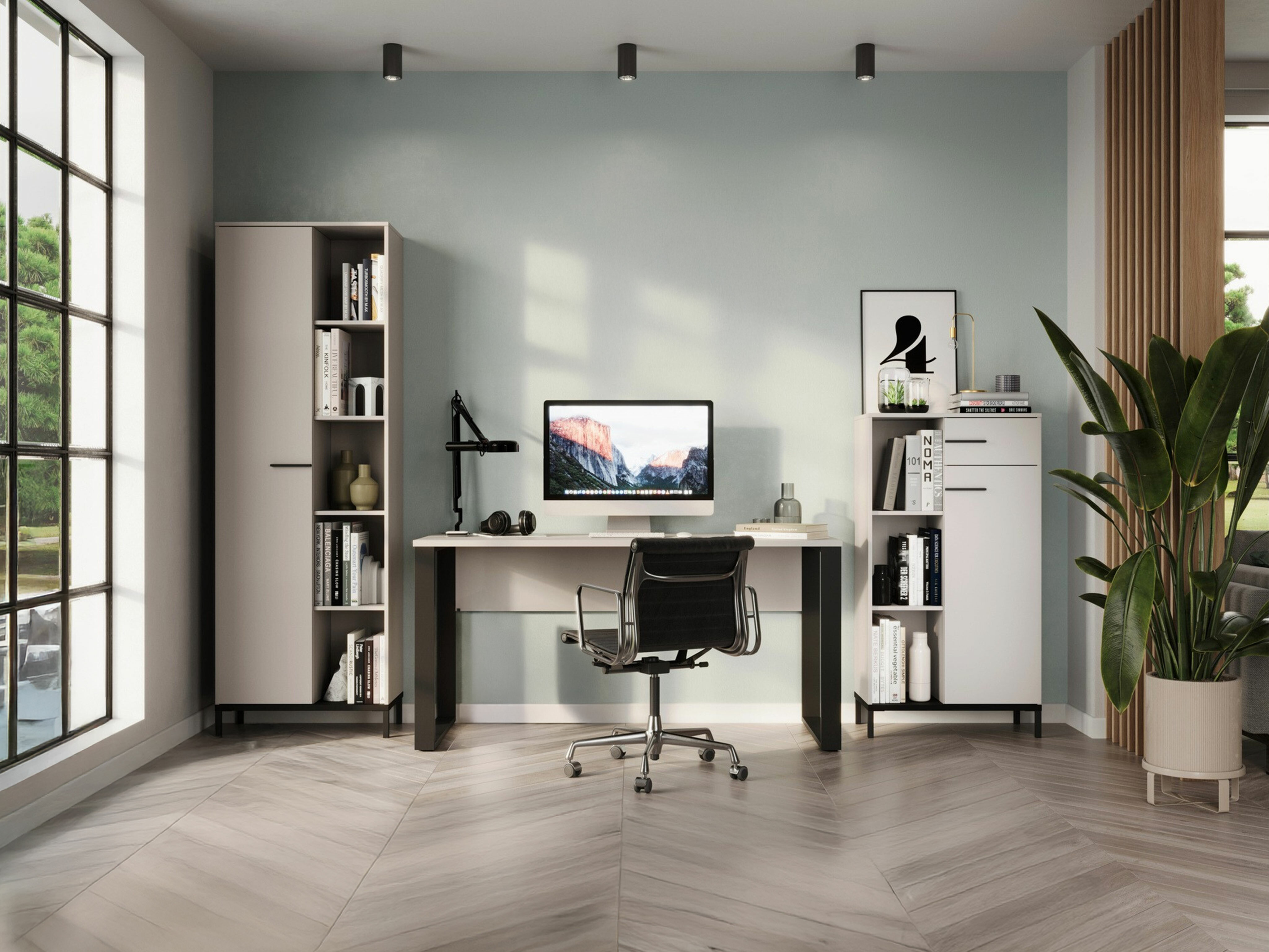 Namų biuro komplektas Solaro 102 (Kašmyras)