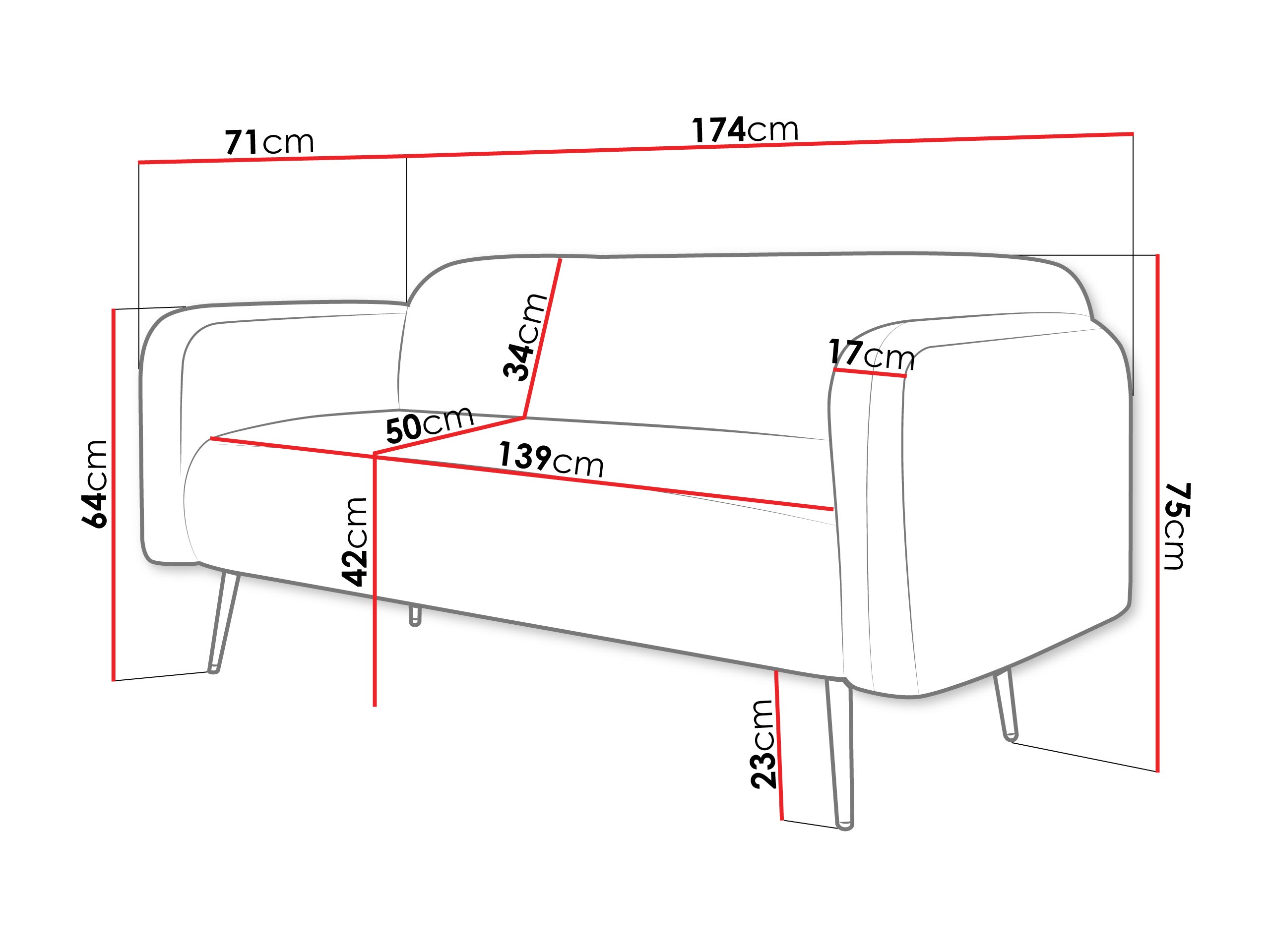 Sofa Comfivo 485 (Uttario Velvet 2972)