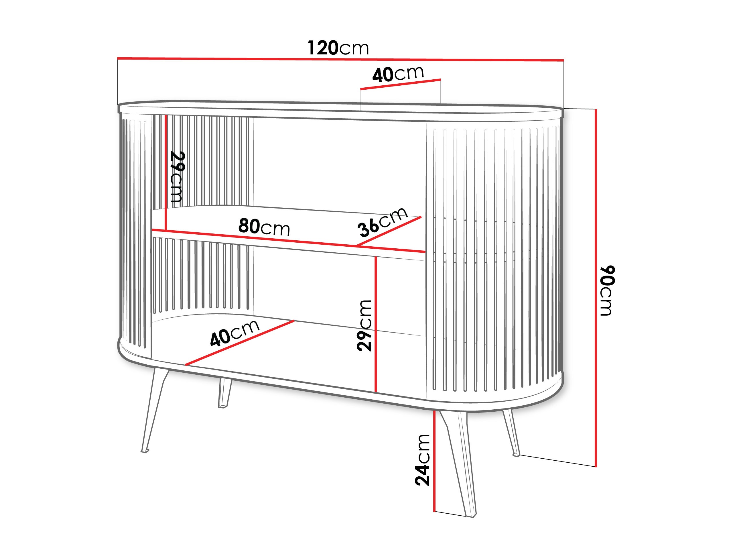 Lentyna Oswego 148 (Rožinė + Balta)