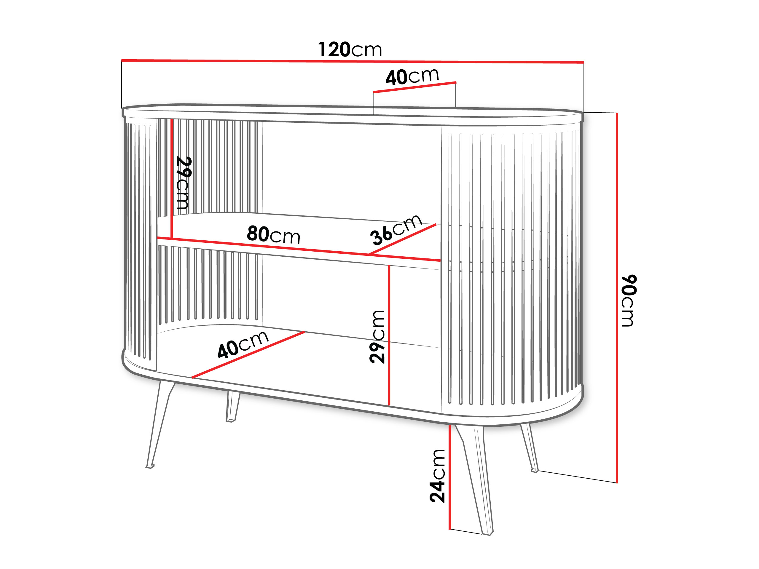 Lentyna Sordore 126 (Juoda)
