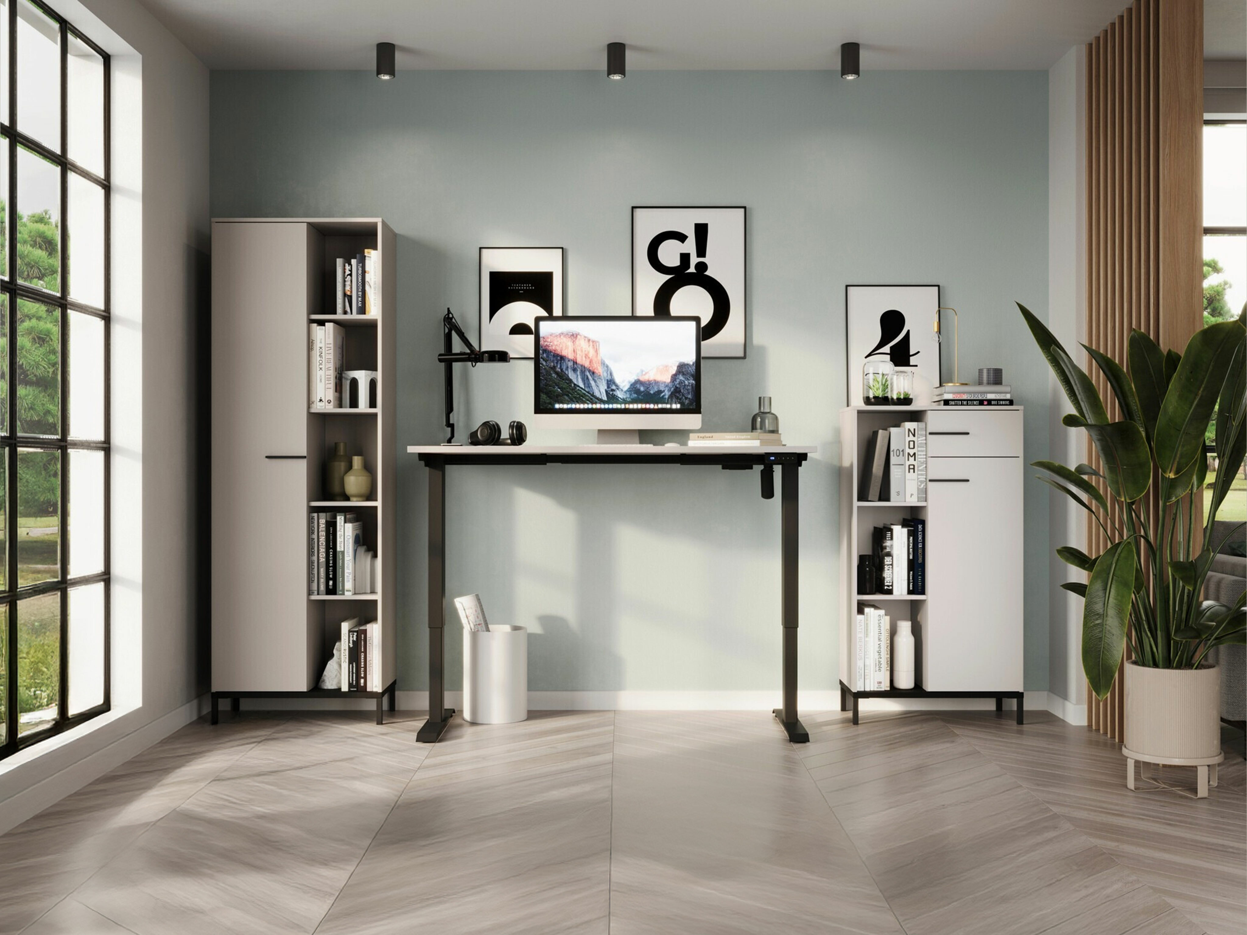 Namų biuro komplektas Solaro 104 (Kašmyras)