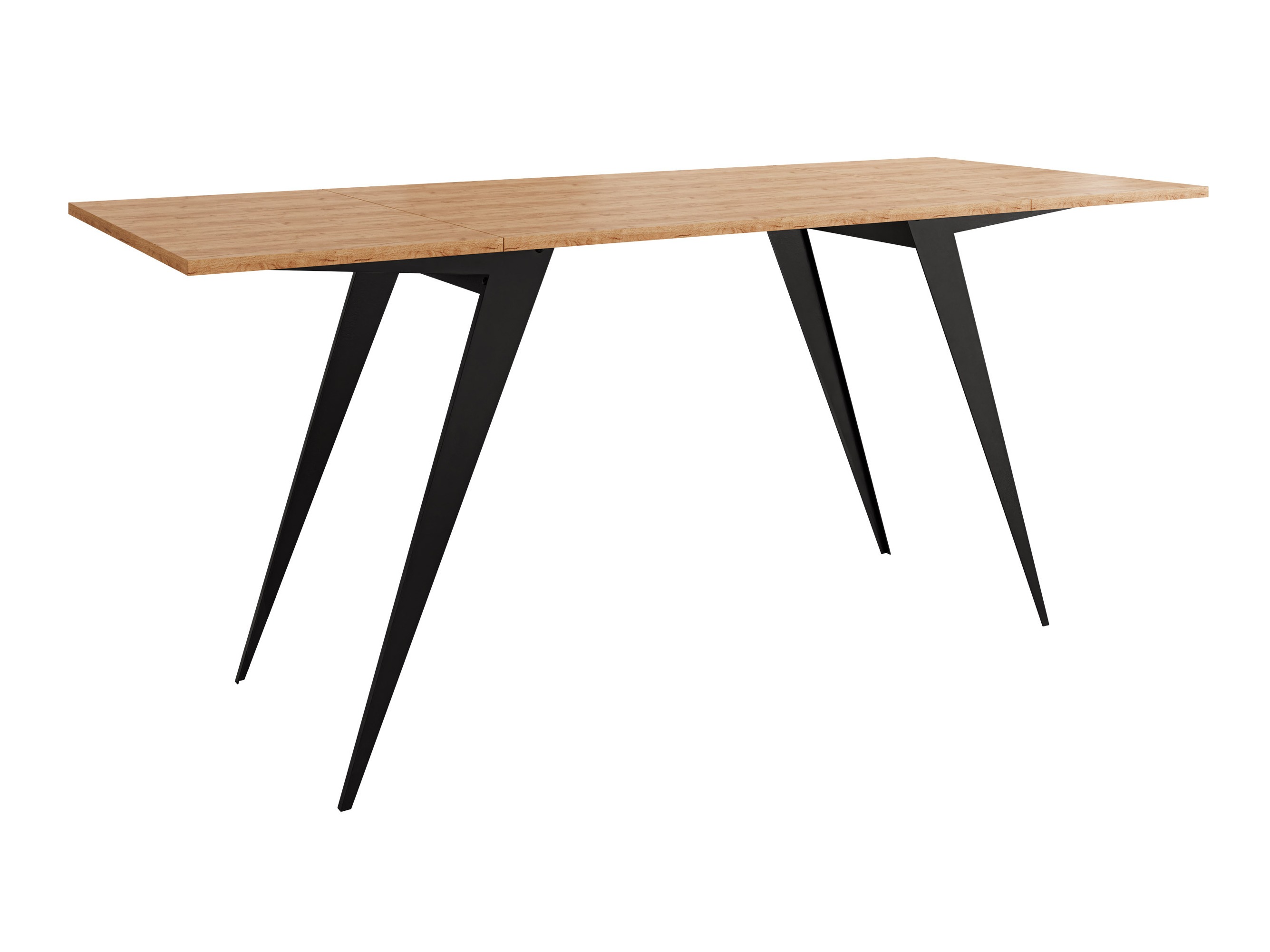 Žurnalinis staliukas transformeris Oswego 150 (Craft auksinis ąžuolas + Juoda)