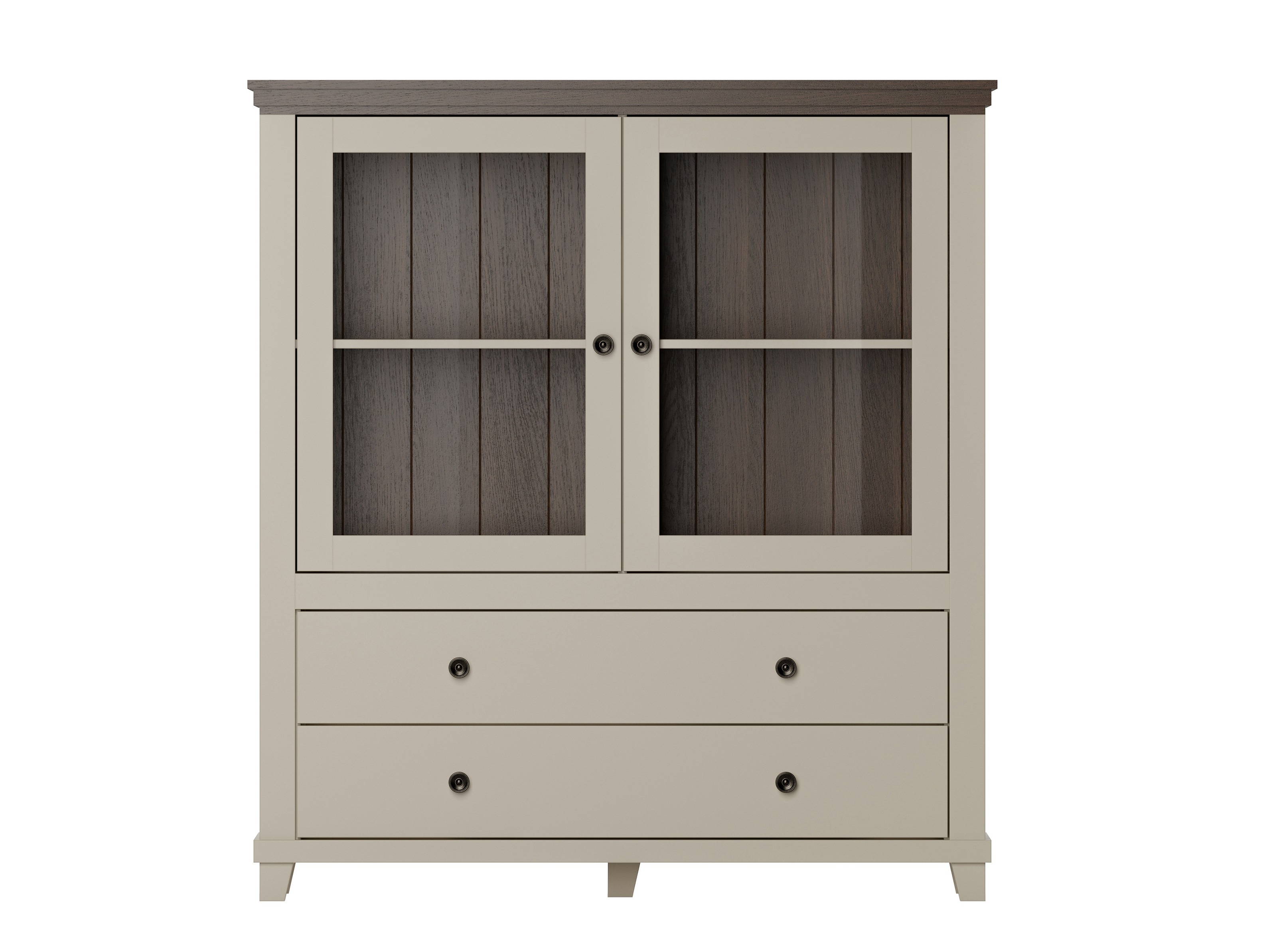 Komoda Tolnue 105 (Šviesi smėlinė + Ąžuolas)