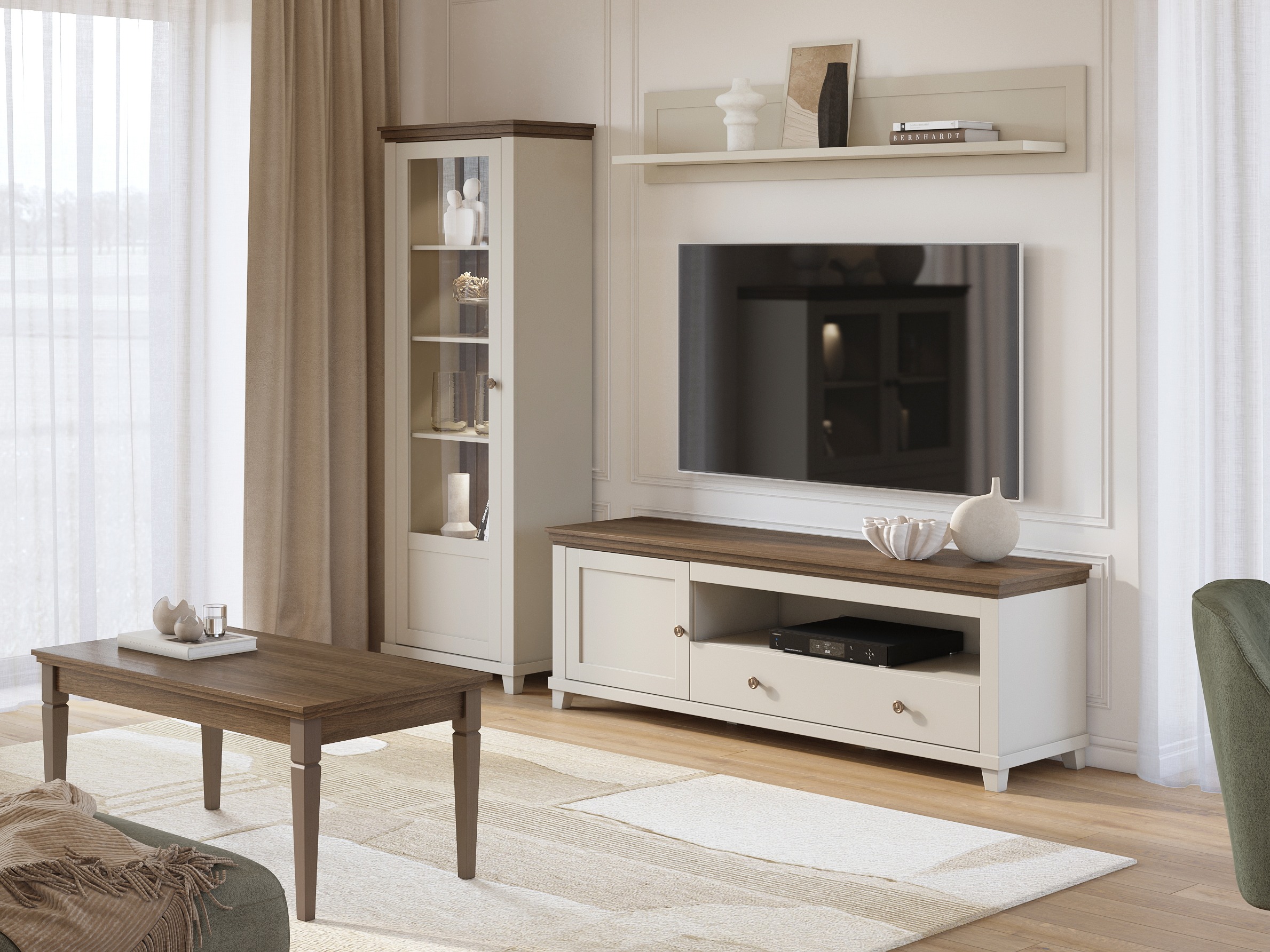 Lentyna Tolnue 101 (Šviesi smėlinė + Ąžuolas)