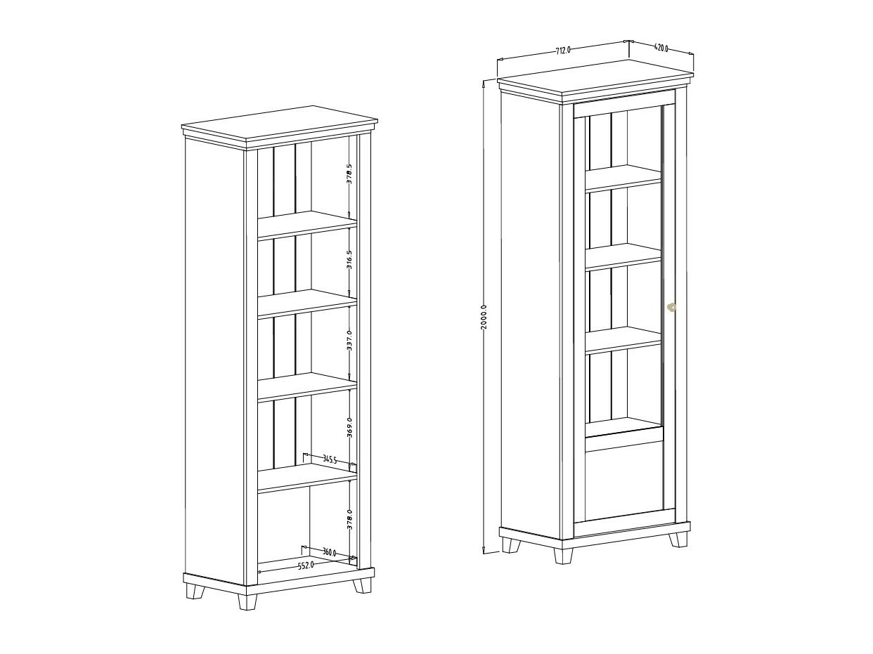 Lentyna Tolnue 101 (Šviesi smėlinė + Ąžuolas)