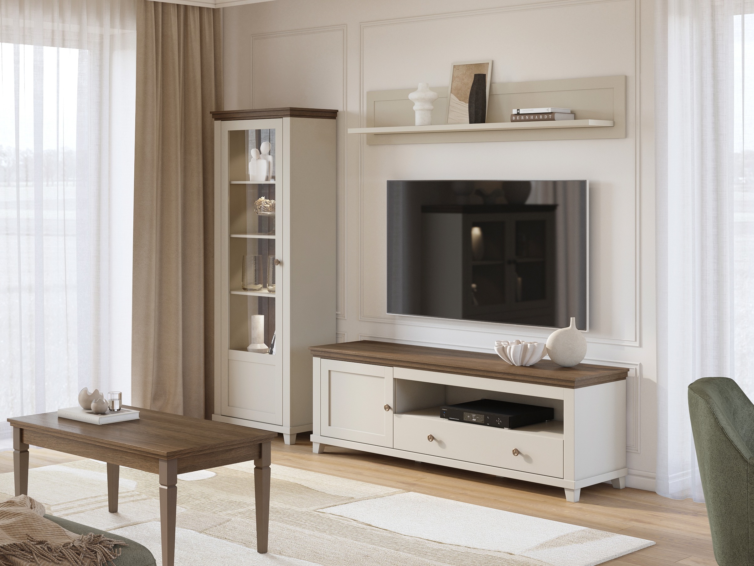 Lentyna Tolnue 101 (Šviesi smėlinė + Ąžuolas)