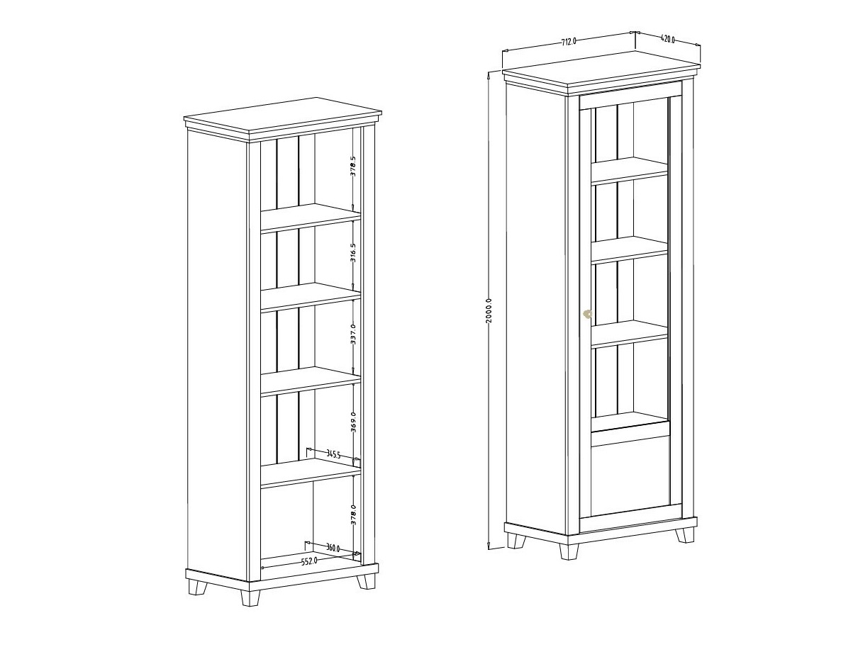 Lentyna Tolnue 101 (Šviesi smėlinė + Ąžuolas)