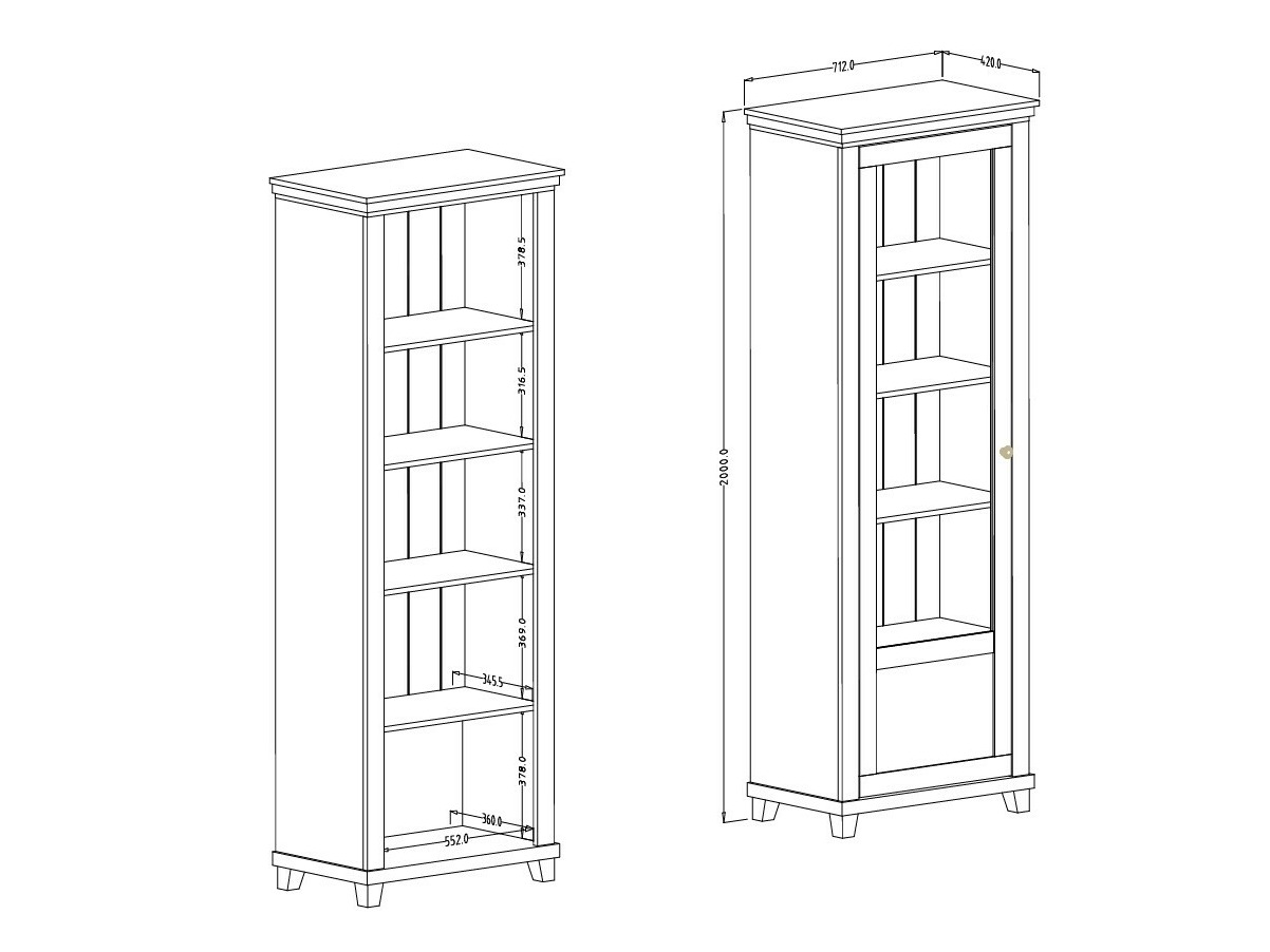 Lentyna Tolnue 101 (Tamsi žalia + Ąžuolas lefkas)