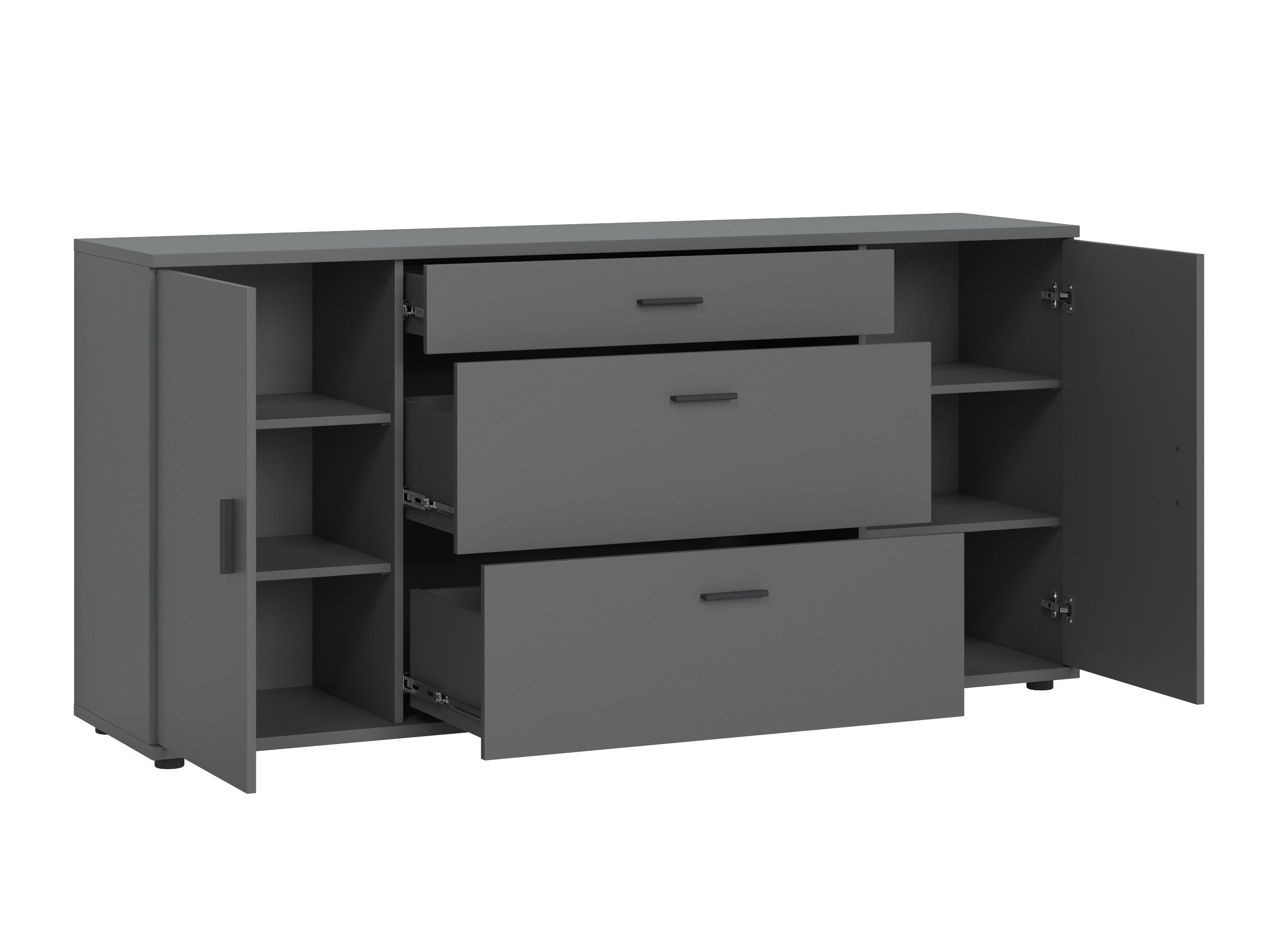 Komoda Ontario 170 (Grafitas)