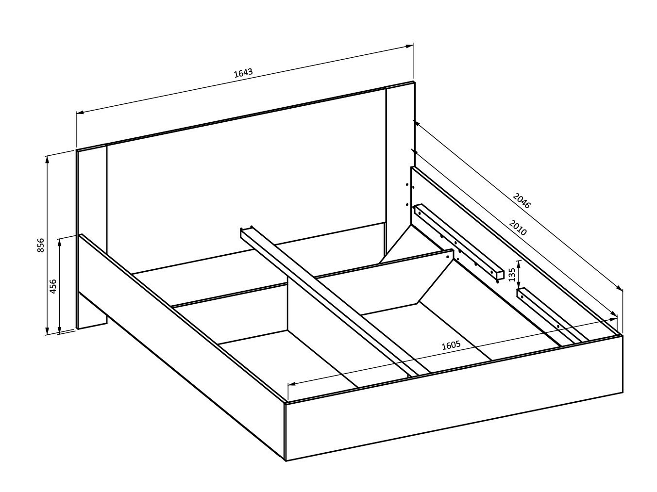 Lova Mirsevi 106 (160 x 200 cm)