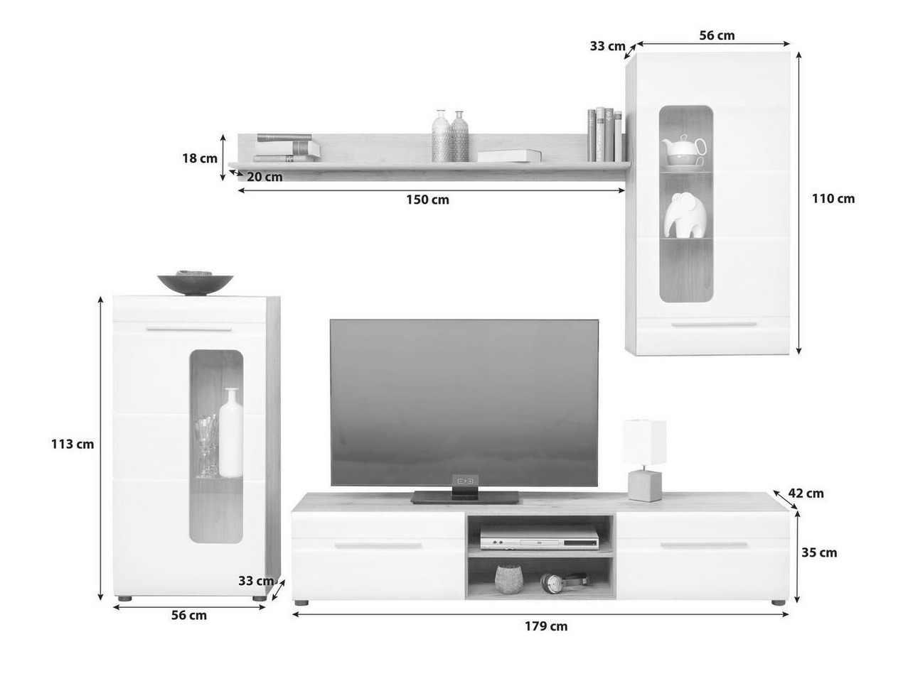 Svetainės komplektas Ontario 172