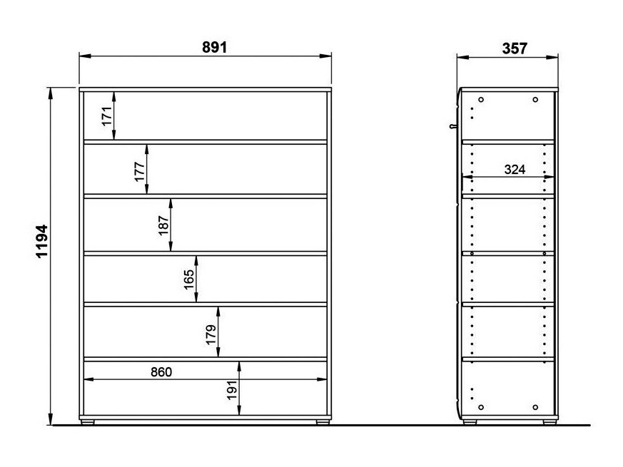Batų lentyna ST7913