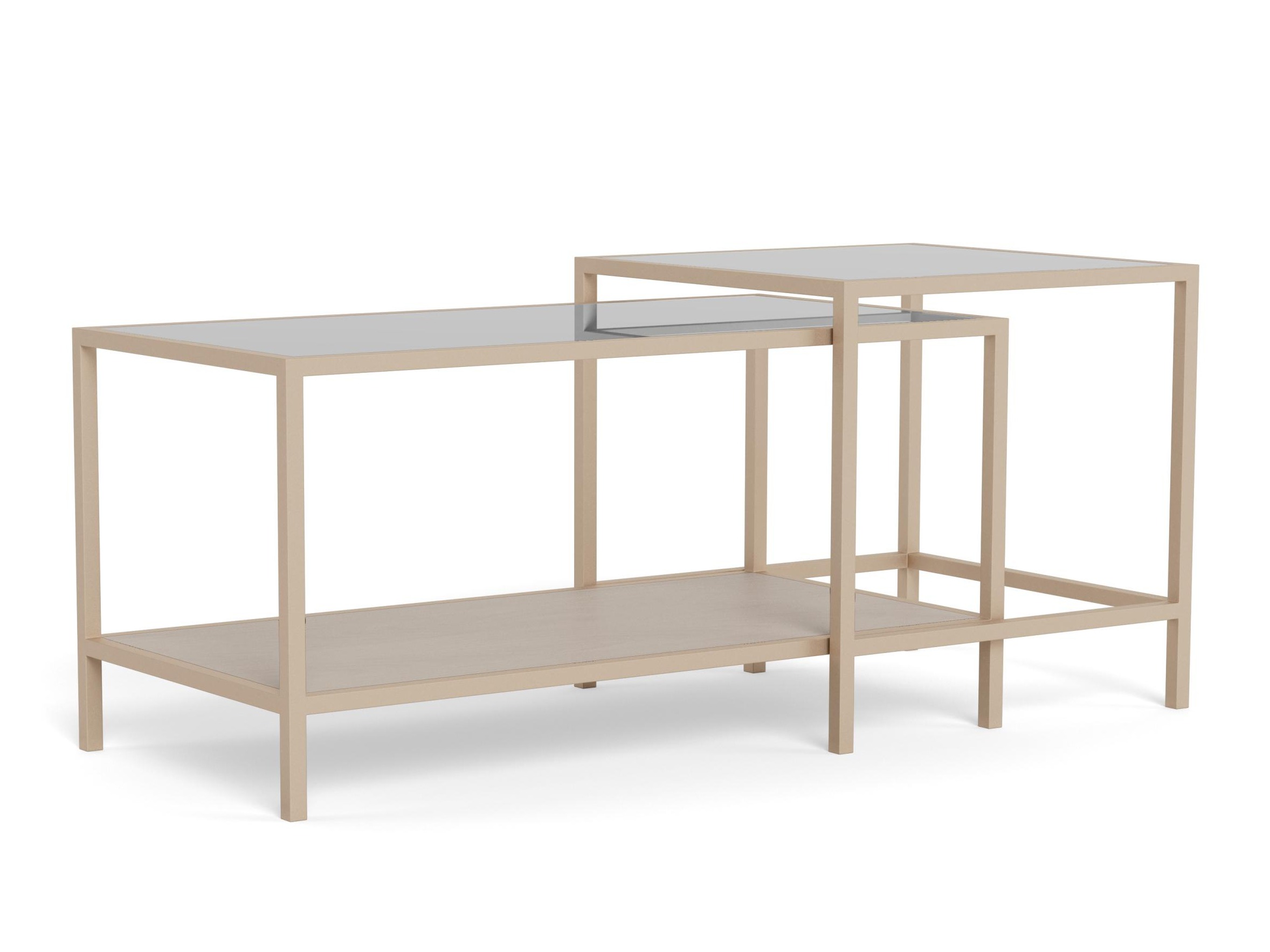 Žurnalinių staliukų komplektas Norsica Sevferi 189 (Pilka)