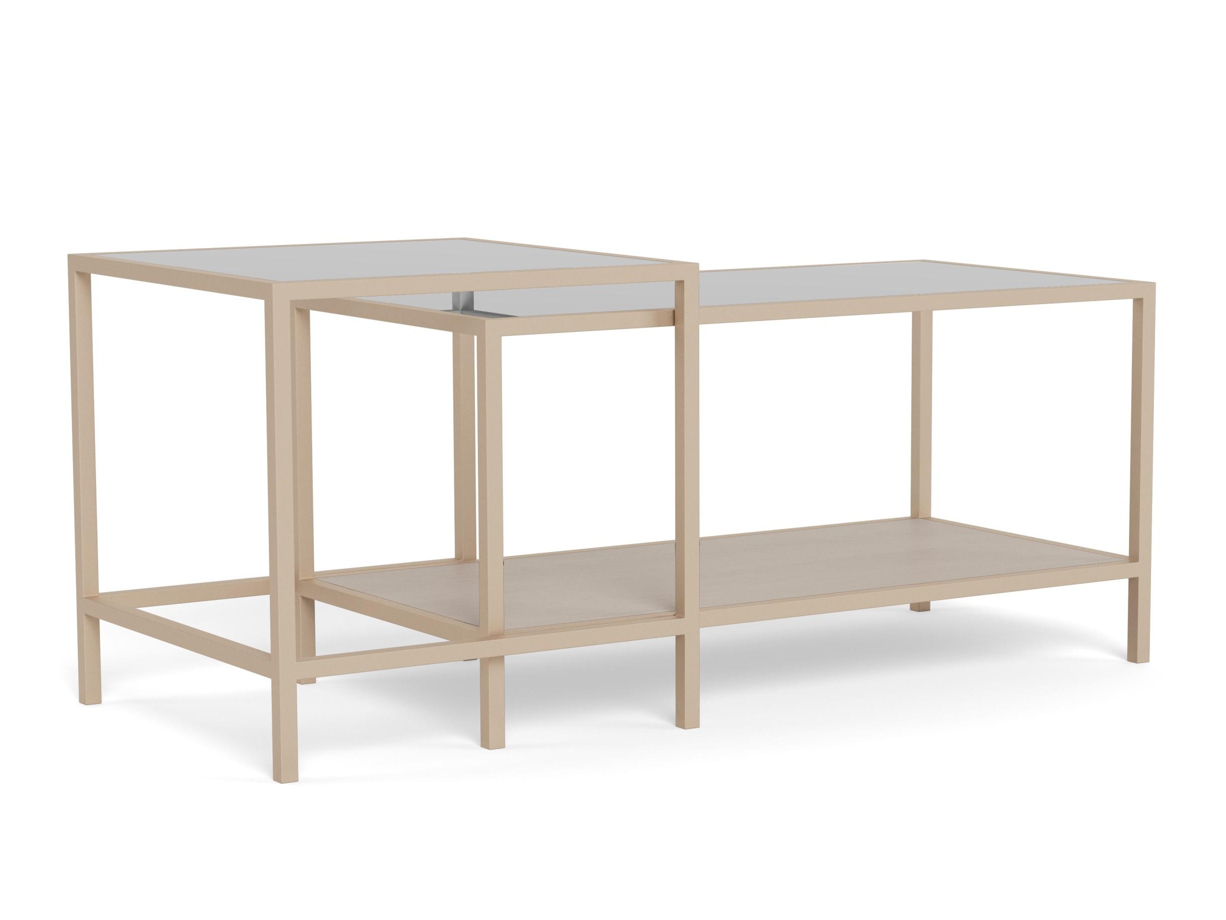 Žurnalinių staliukų komplektas Norsica Sevferi 189 (Pilka)