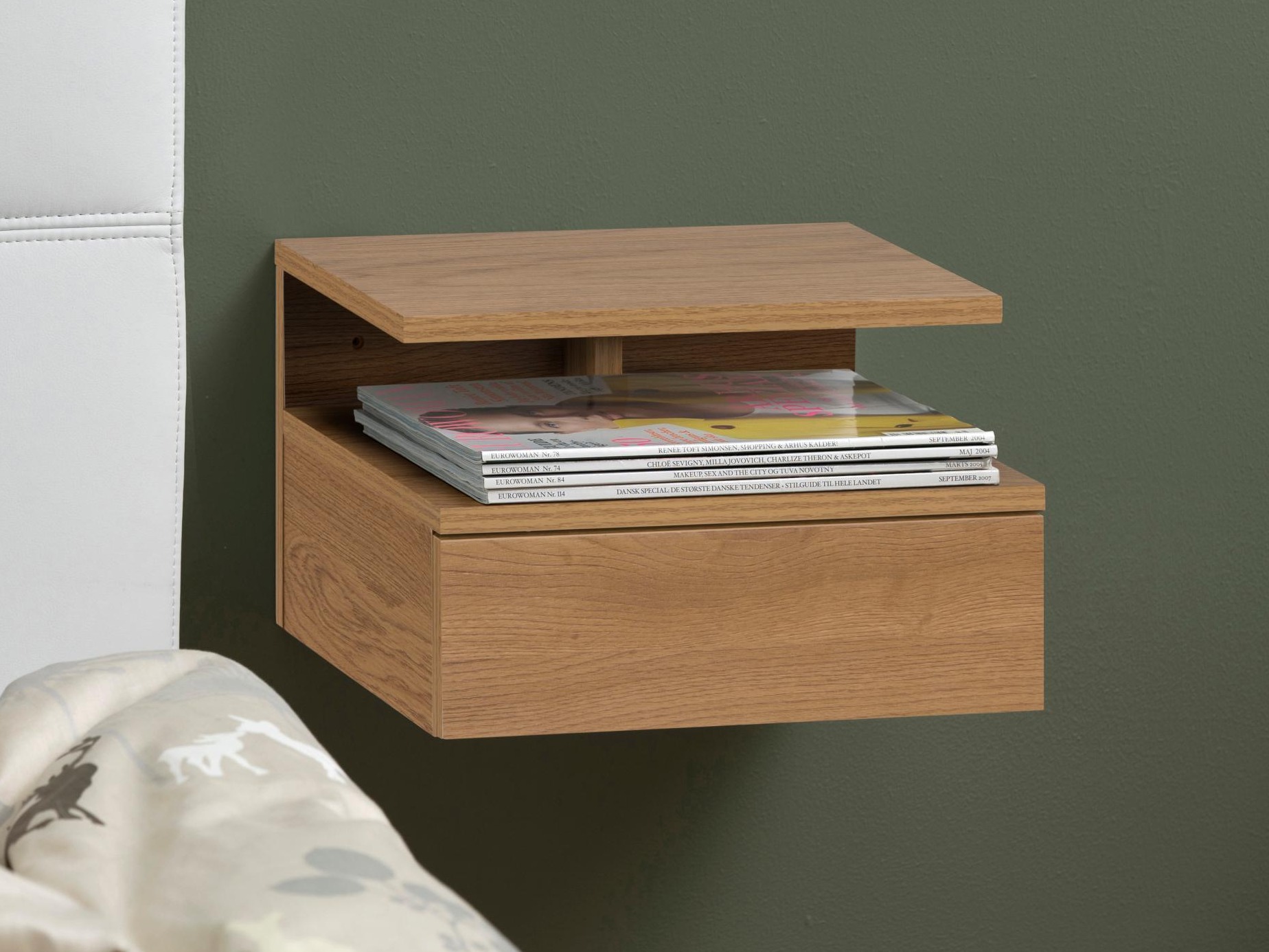 Naktinis staliukas Norsica 970 (Laukinis ąžuolas)