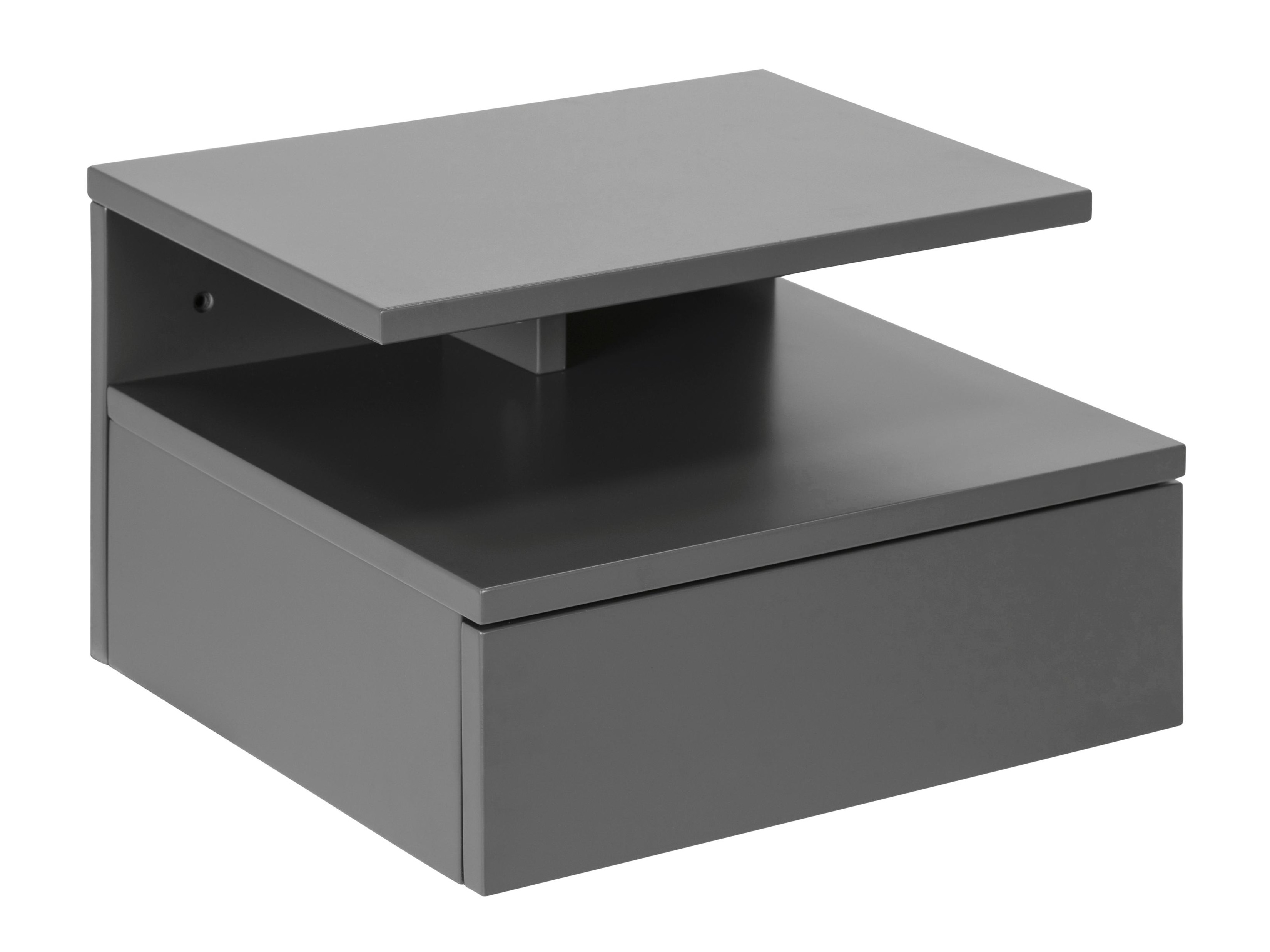 Naktinis staliukas Norsica 970 (Pilka)