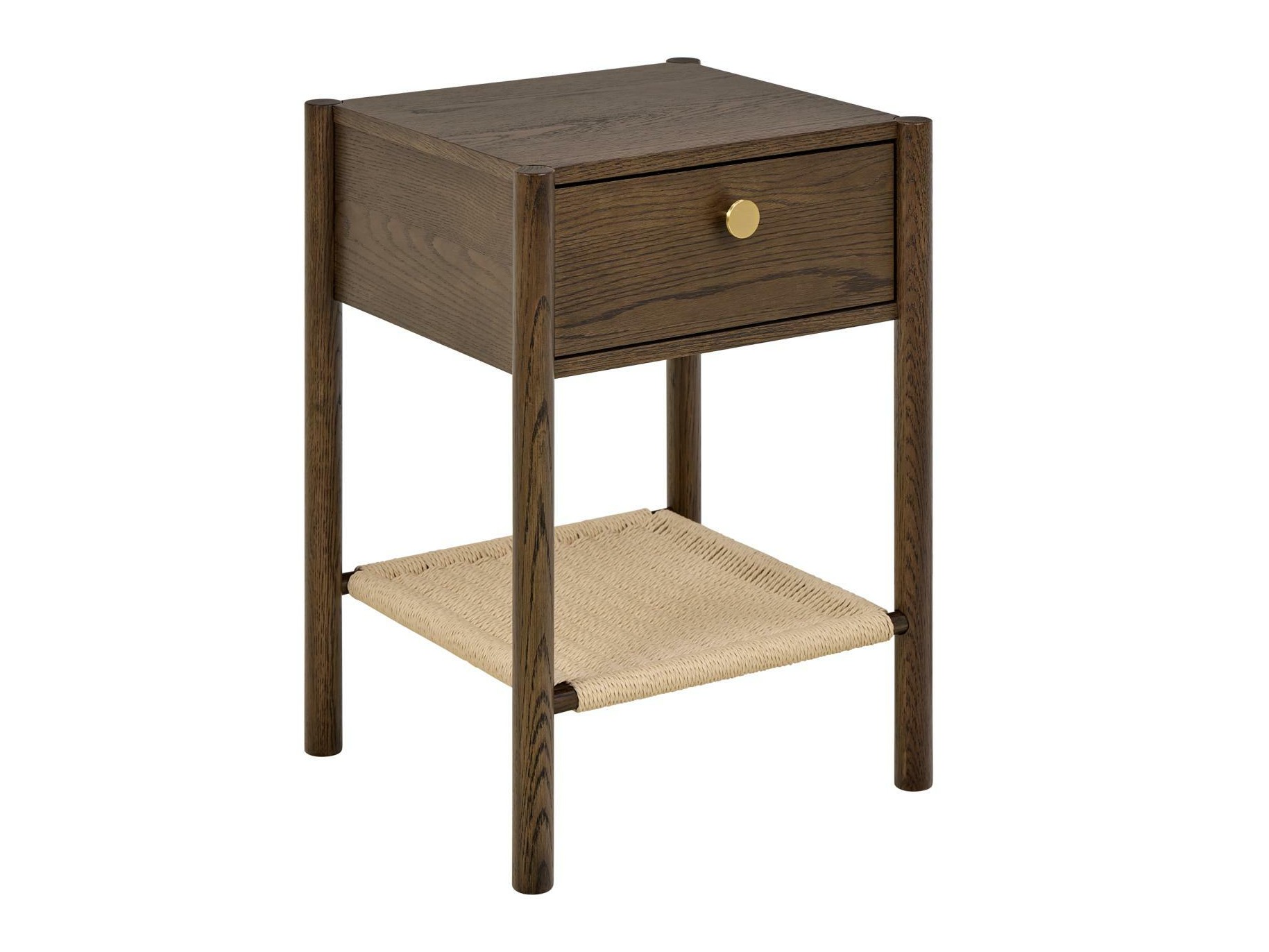 Naktinis staliukas Norsica 983 (Tamsus ąžuolas)