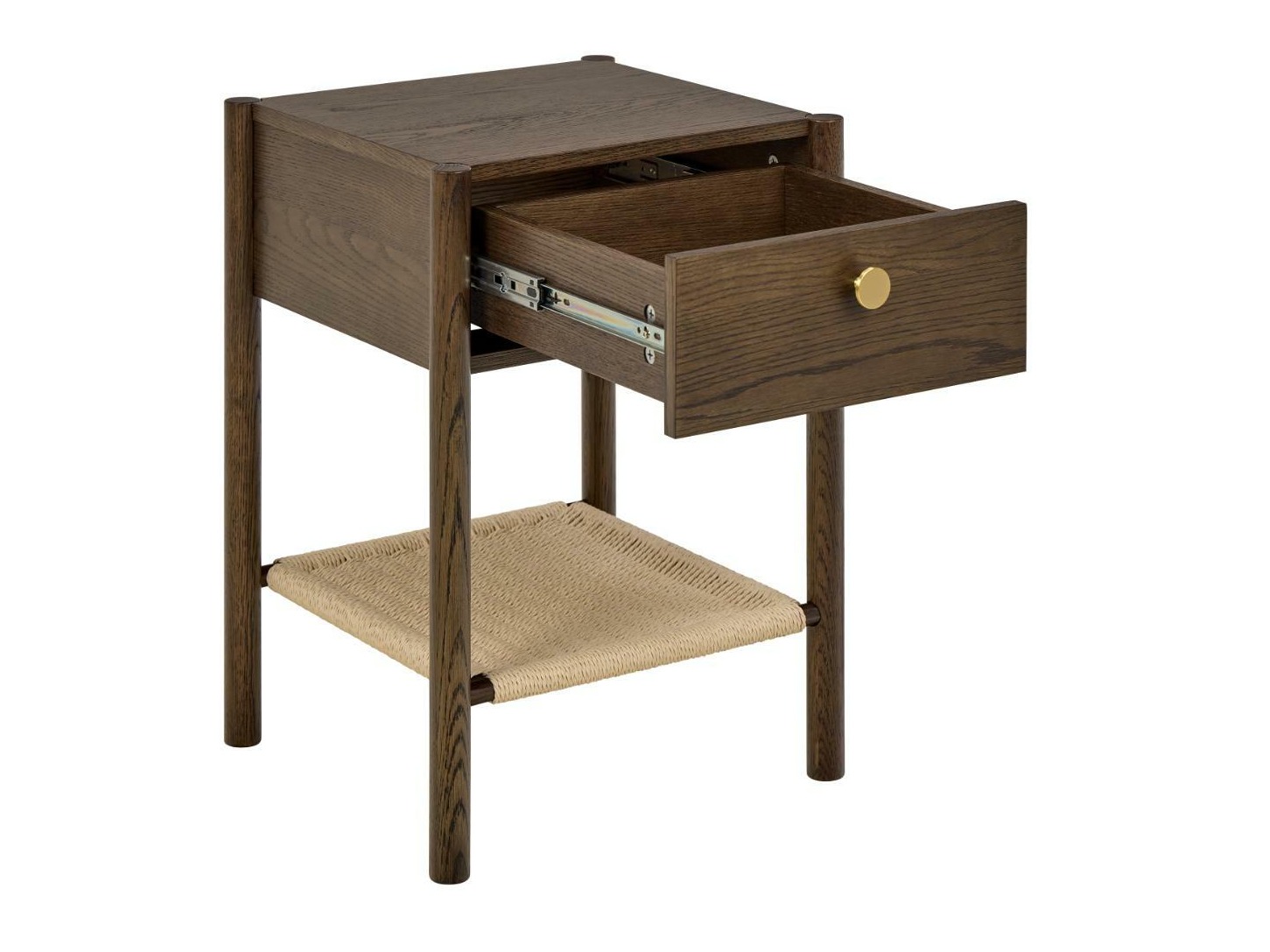 Naktinis staliukas Norsica 983 (Tamsus ąžuolas)