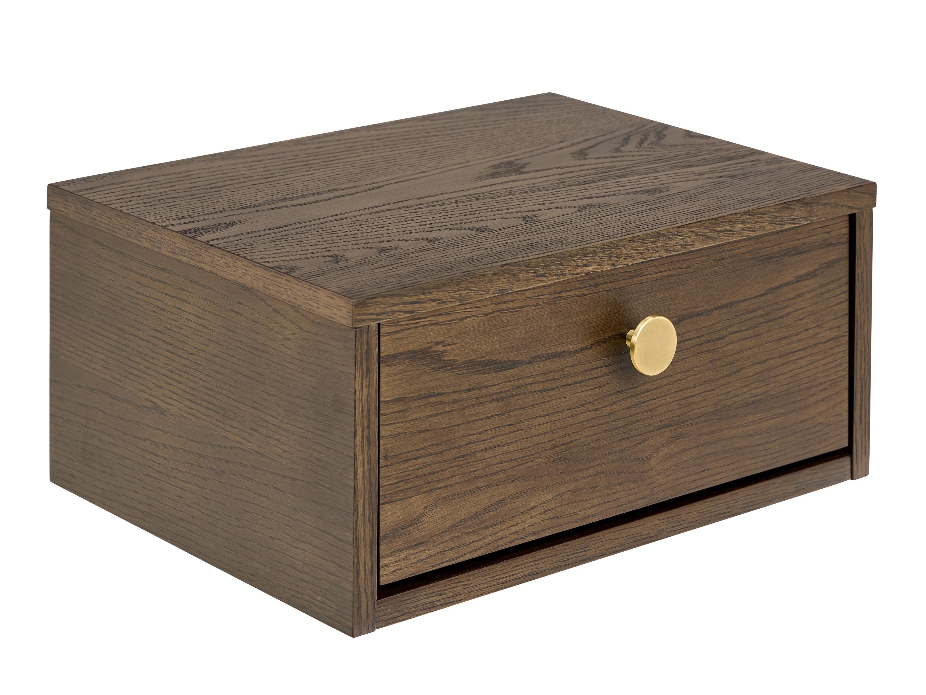 Naktinis staliukas Norsica 984 (Tamsus ąžuolas)