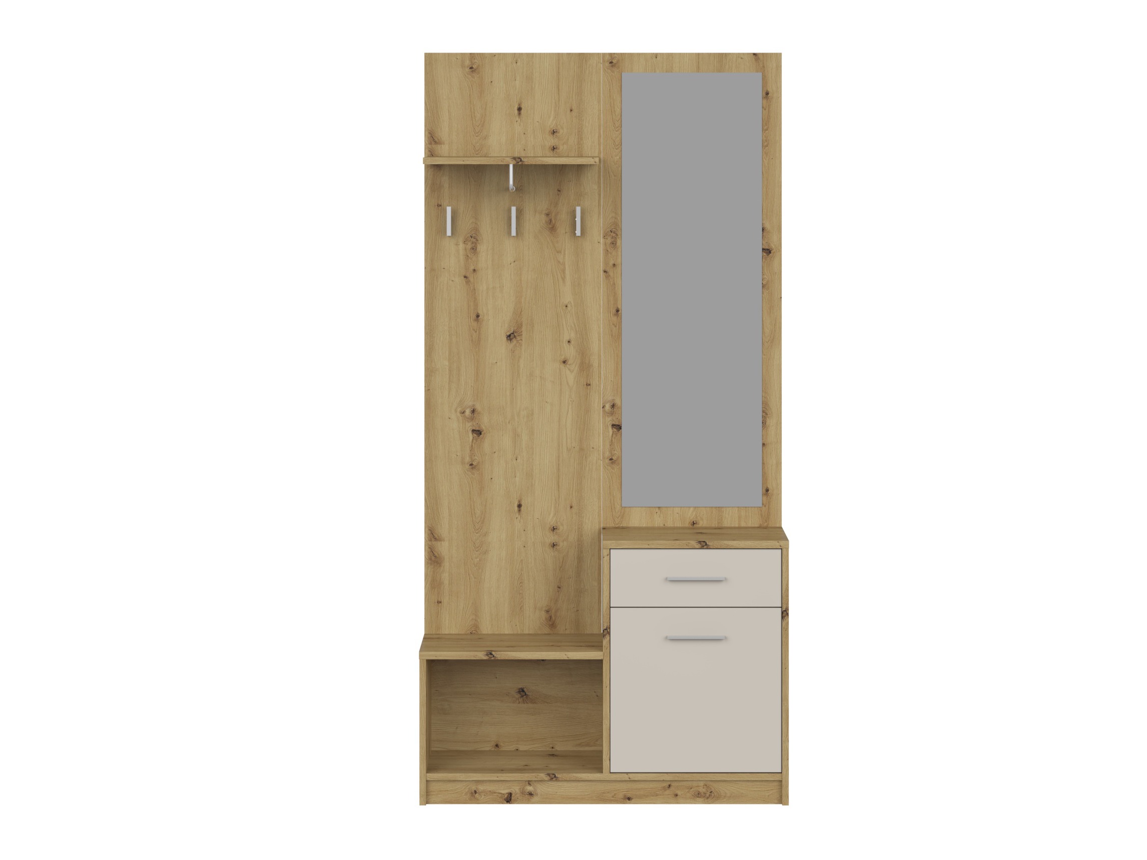 Prieškambario komplektas Houston 2084 (Artisan ąžuolas + Kašmyras)