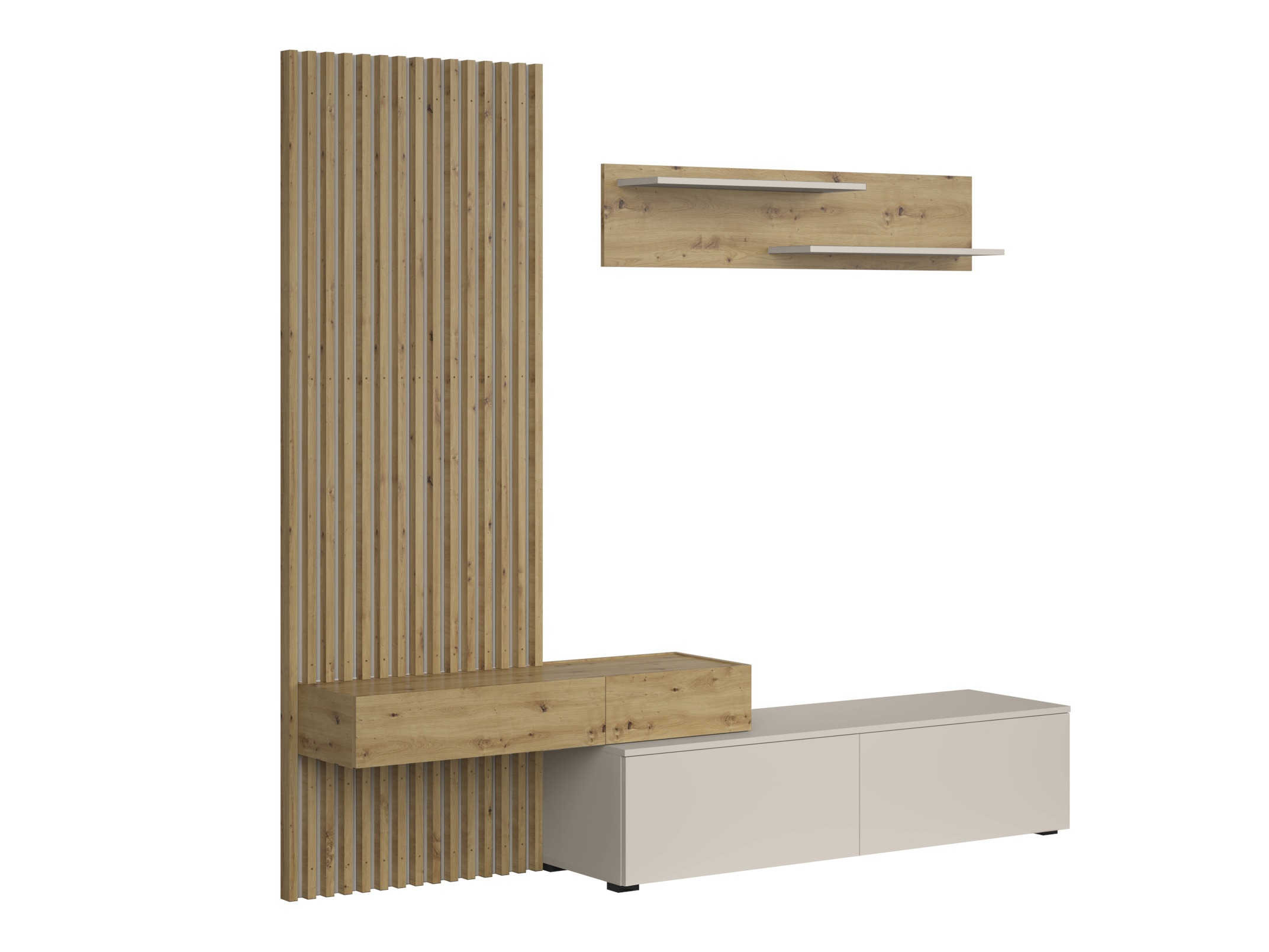 Svetainės komplektas Houston 2086 (Artisan ąžuolas + Kašmyras)