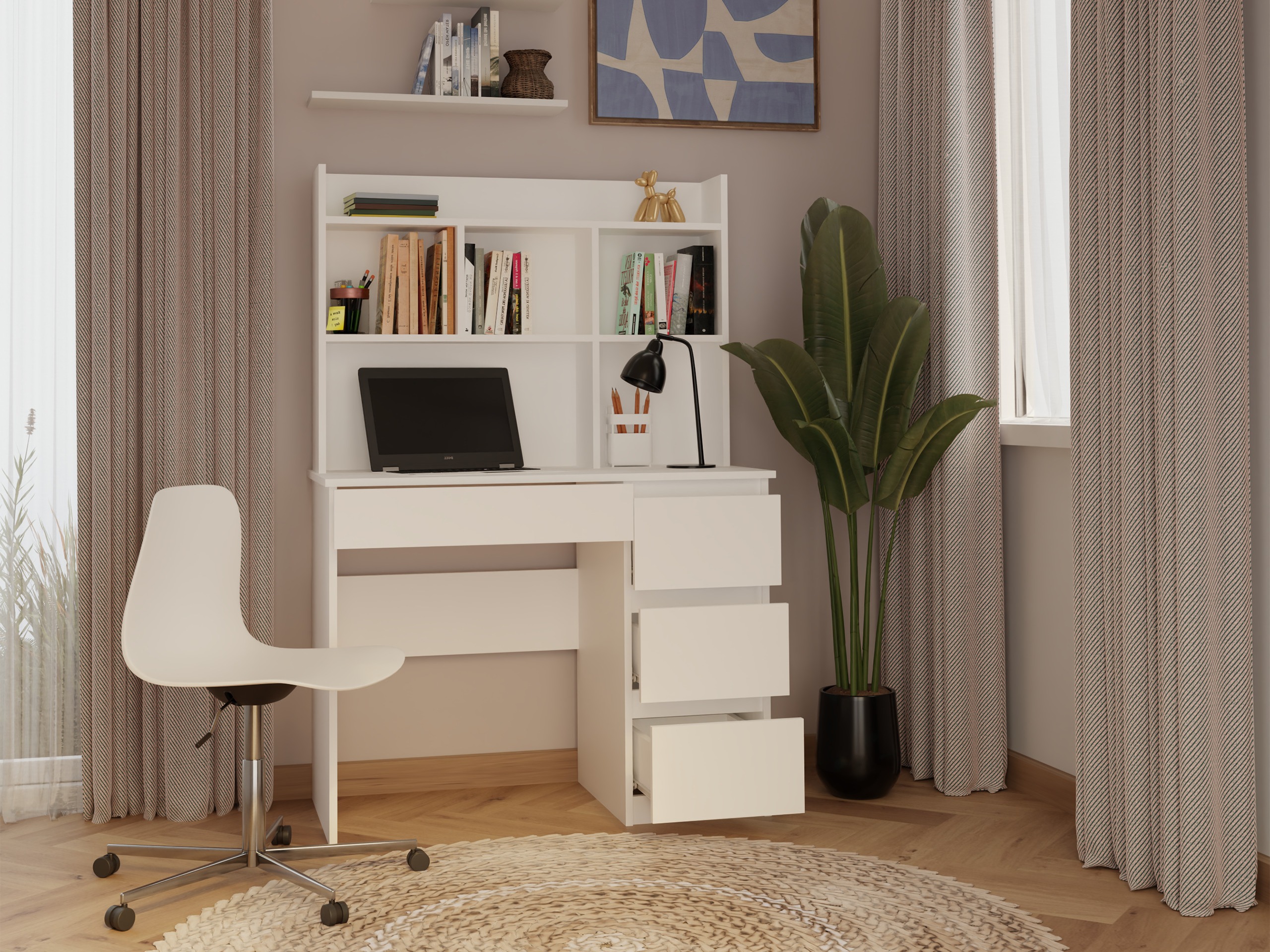 Darbo stalas Mandeville 337 (Dešininis)