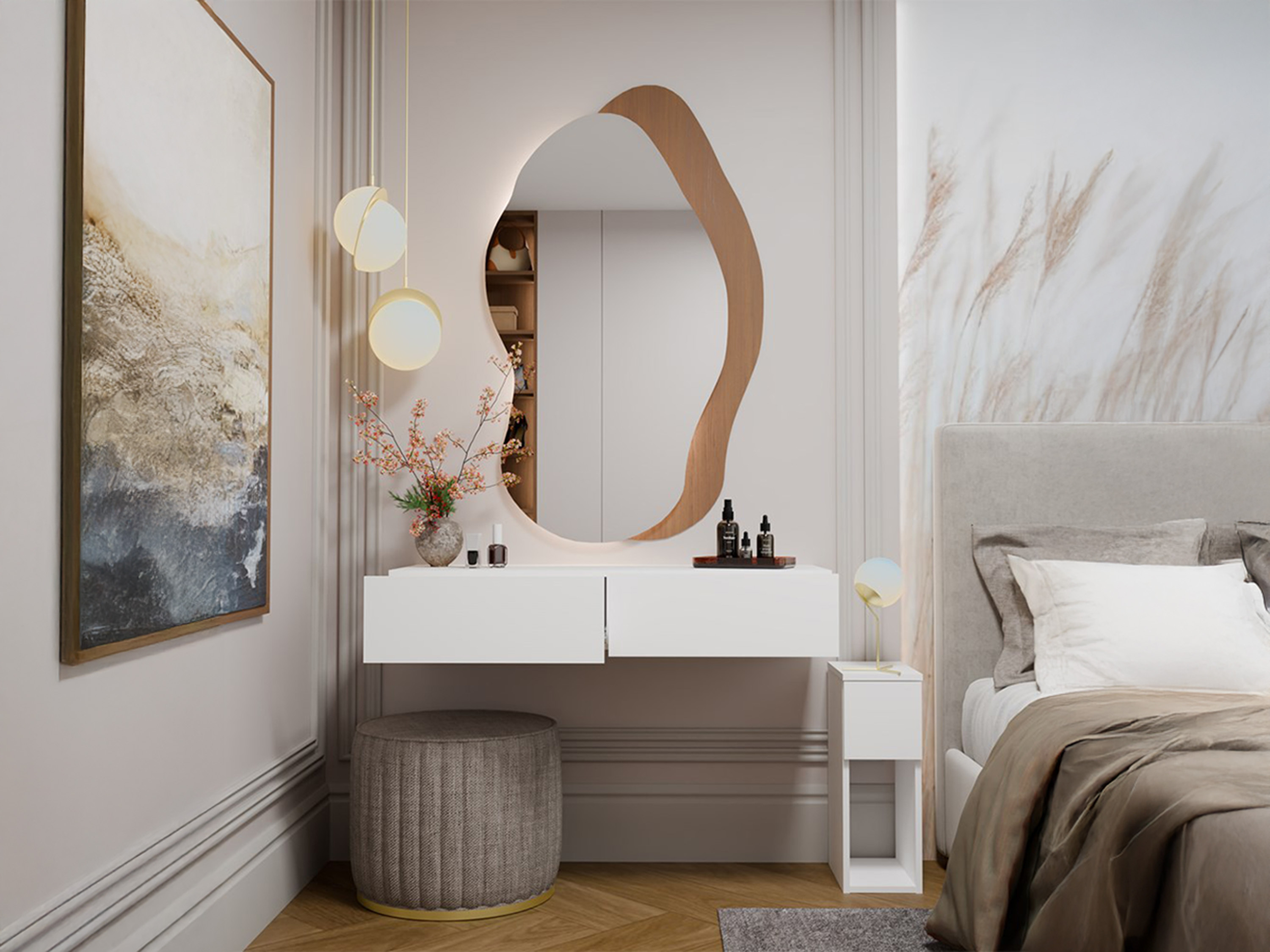 Konsolė Mandeville 341 (Balta)