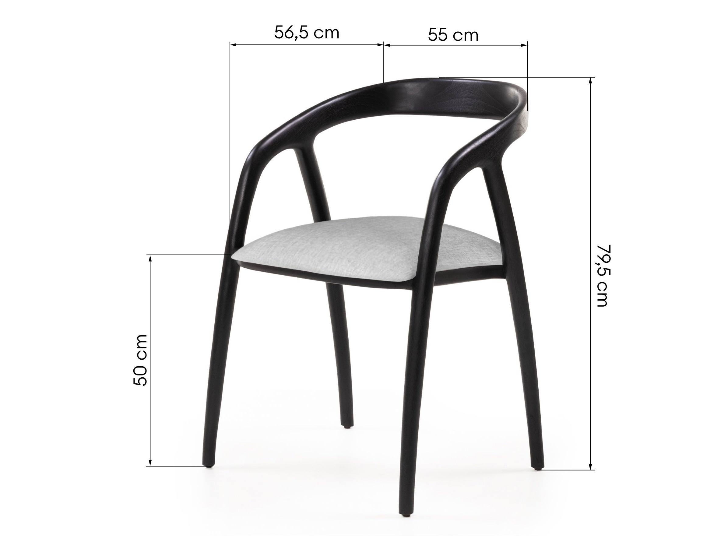Kėdė Burleson 492 (Juoda + Šviesi smėlinė)
