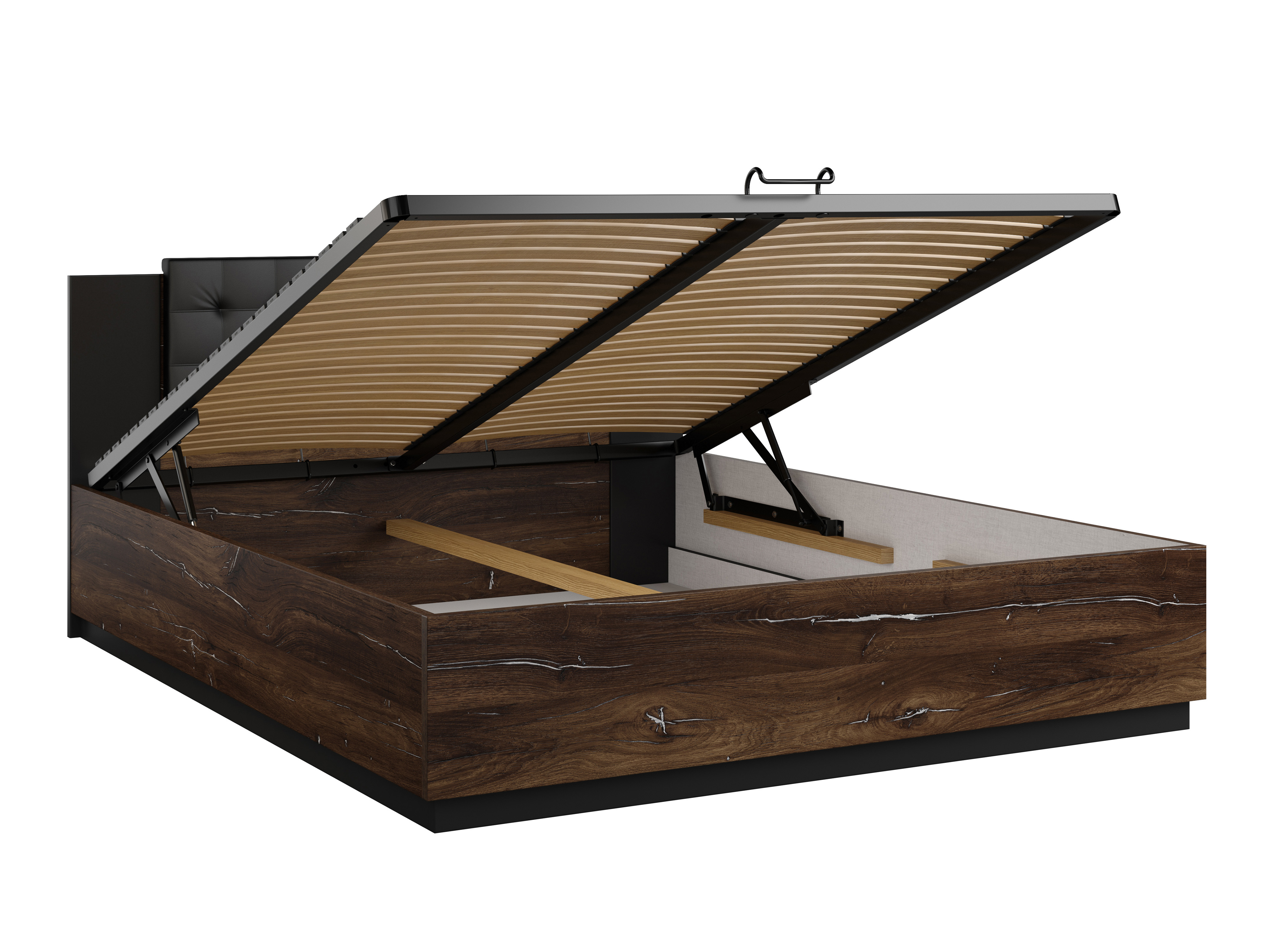 Lova Felelie 104 (Tamsus Flagstaf ąžuolas + Sidabrinė)