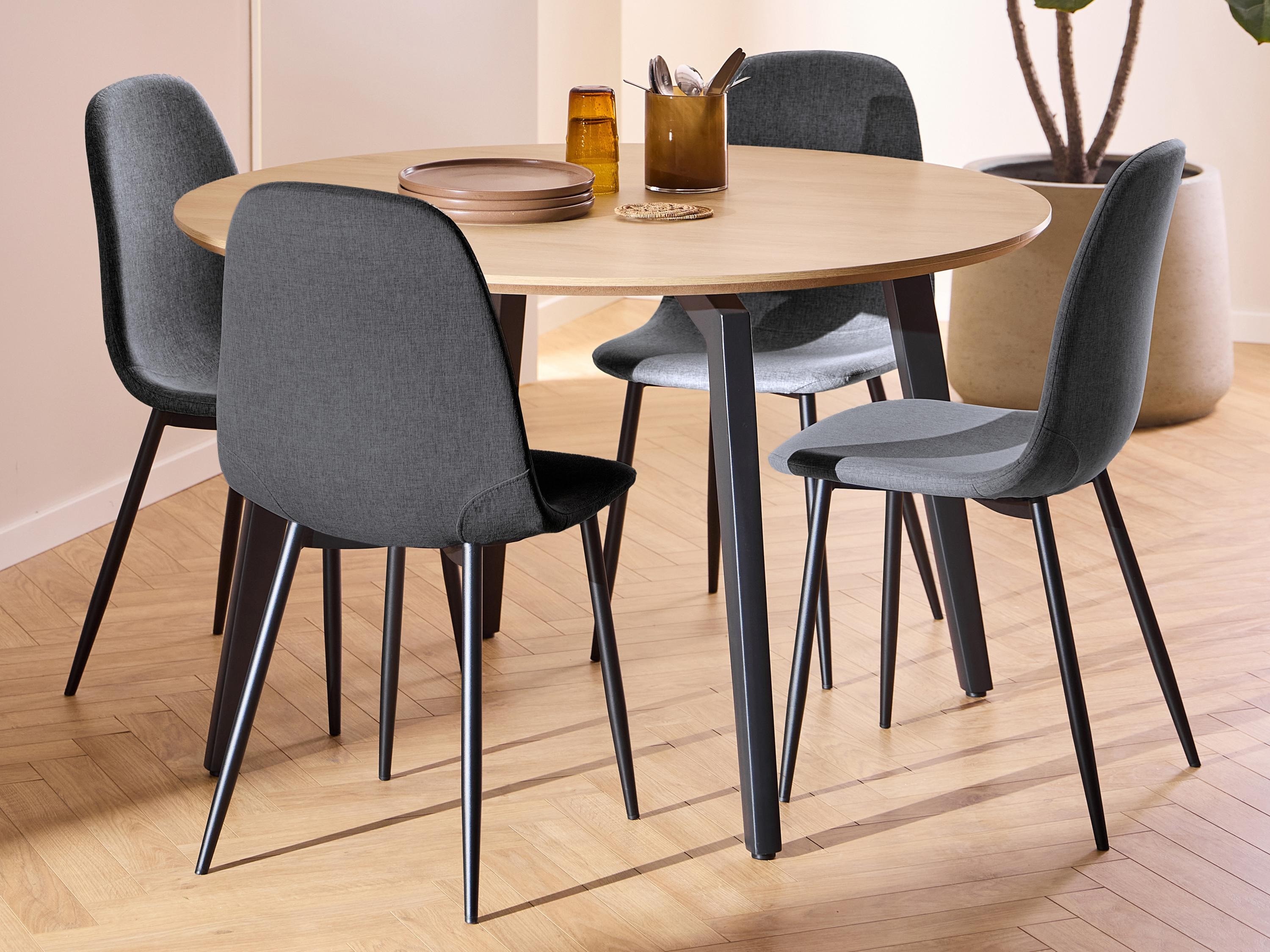 Valgomojo komplektas Norsica 1008 (Pilka)