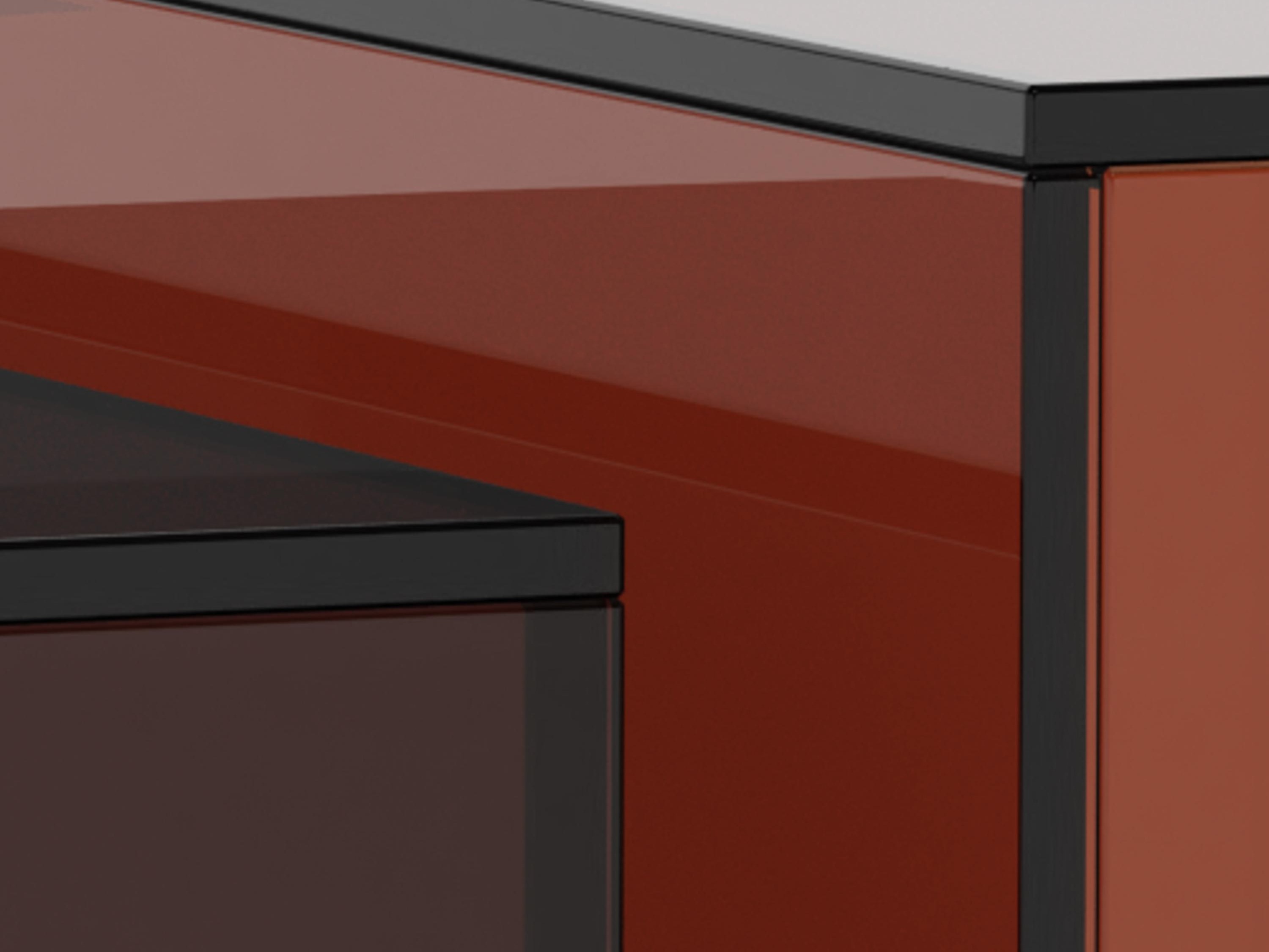 Žurnalinių staliukų komplektas Norsica 1007 (Ruda)