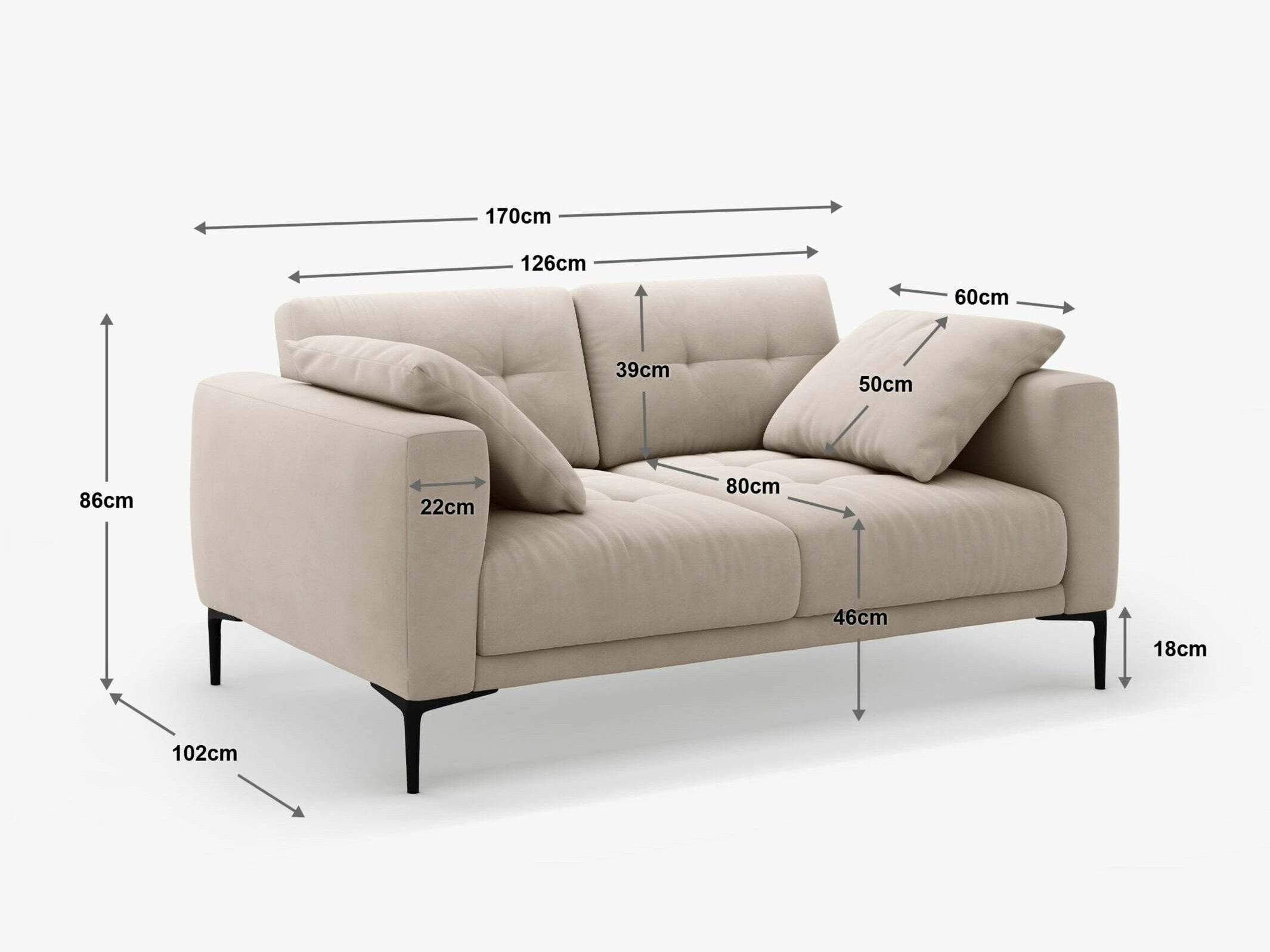 Sofa Sermoro 100 (Salvador 08)