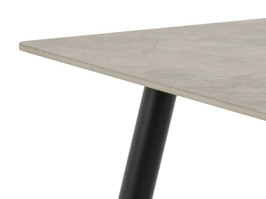 Valgomojo komplektas Norsica 1012 (Taupe + Juoda)