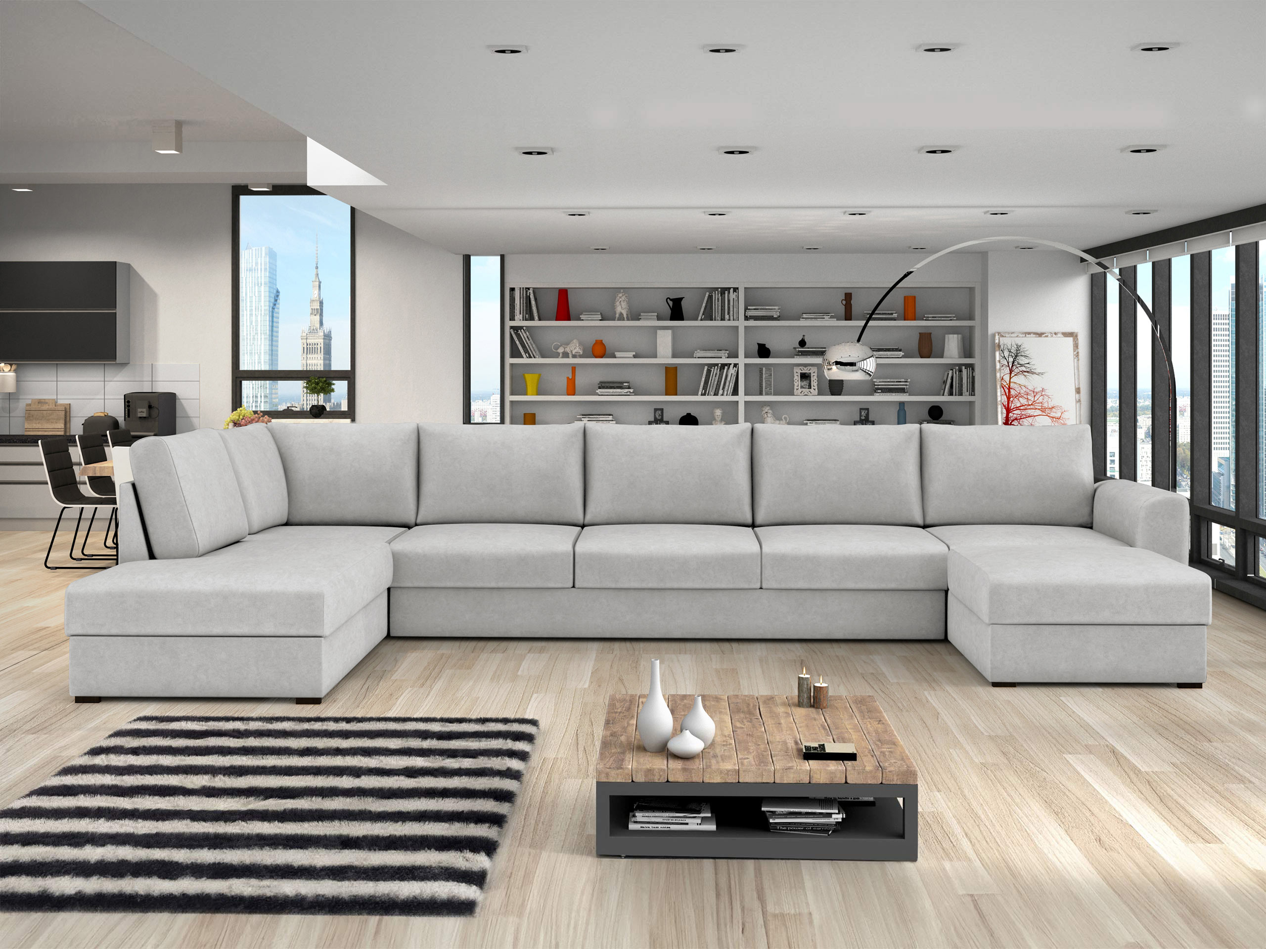 Minkštas kampas Comfivo Flumen III (Zoya 01)