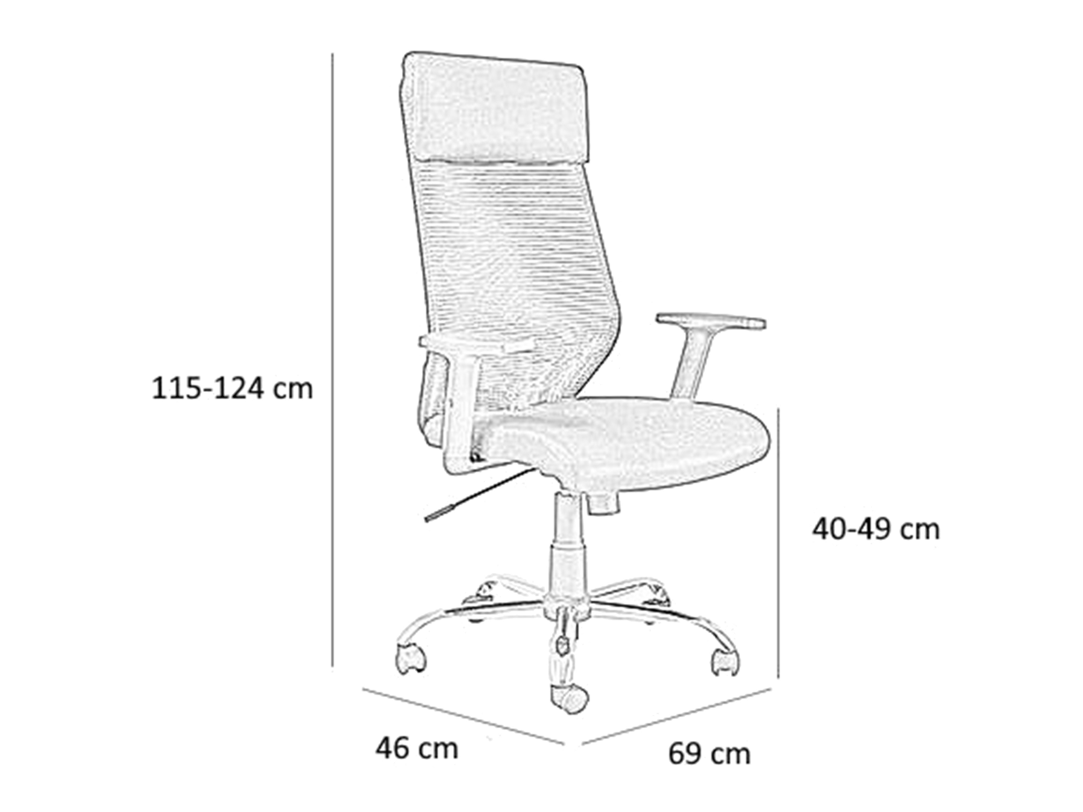 Biuro kėdė Detroit 519