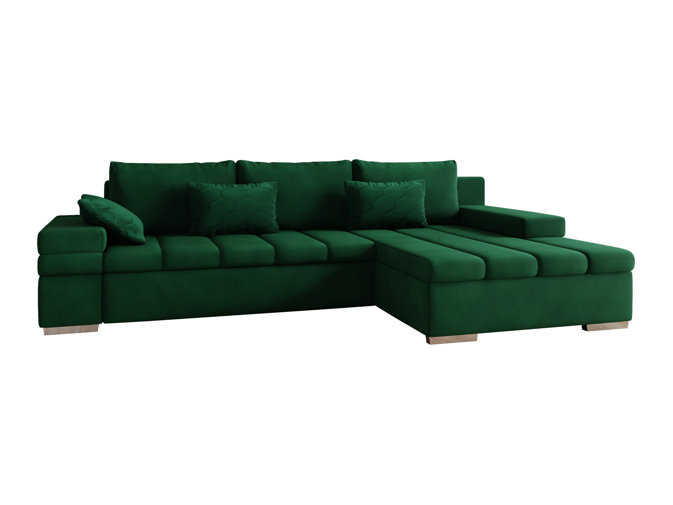 Minkštas kampas Comfivo Olivetum II (Uttario Velvet 2951 + Magic Velvet Pik 2225)