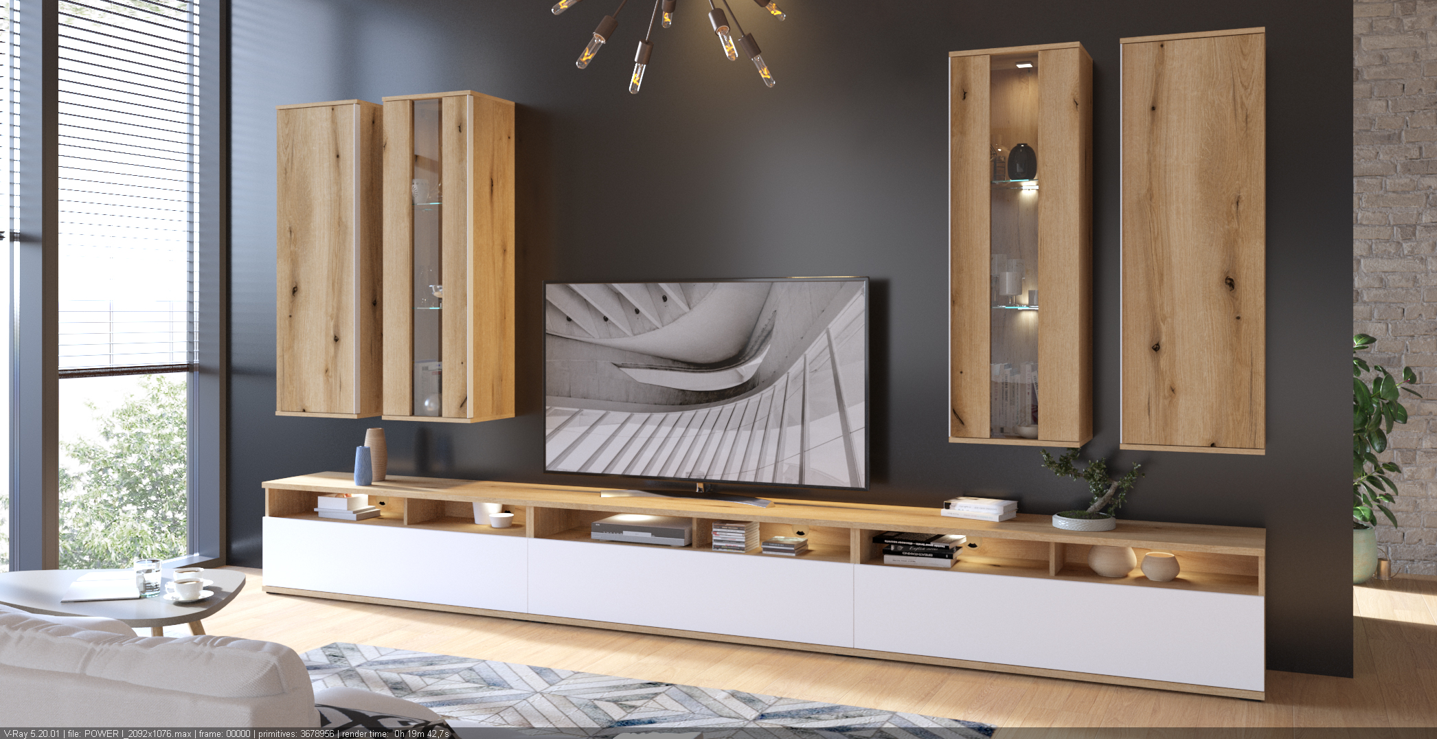 Pakabinama spintelė Ontario 185