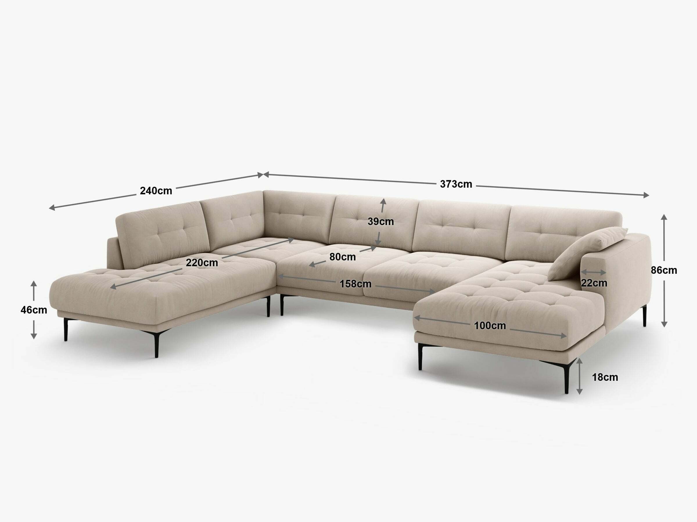 Minkštas kampas Sermoro 106 (Salvador 17)