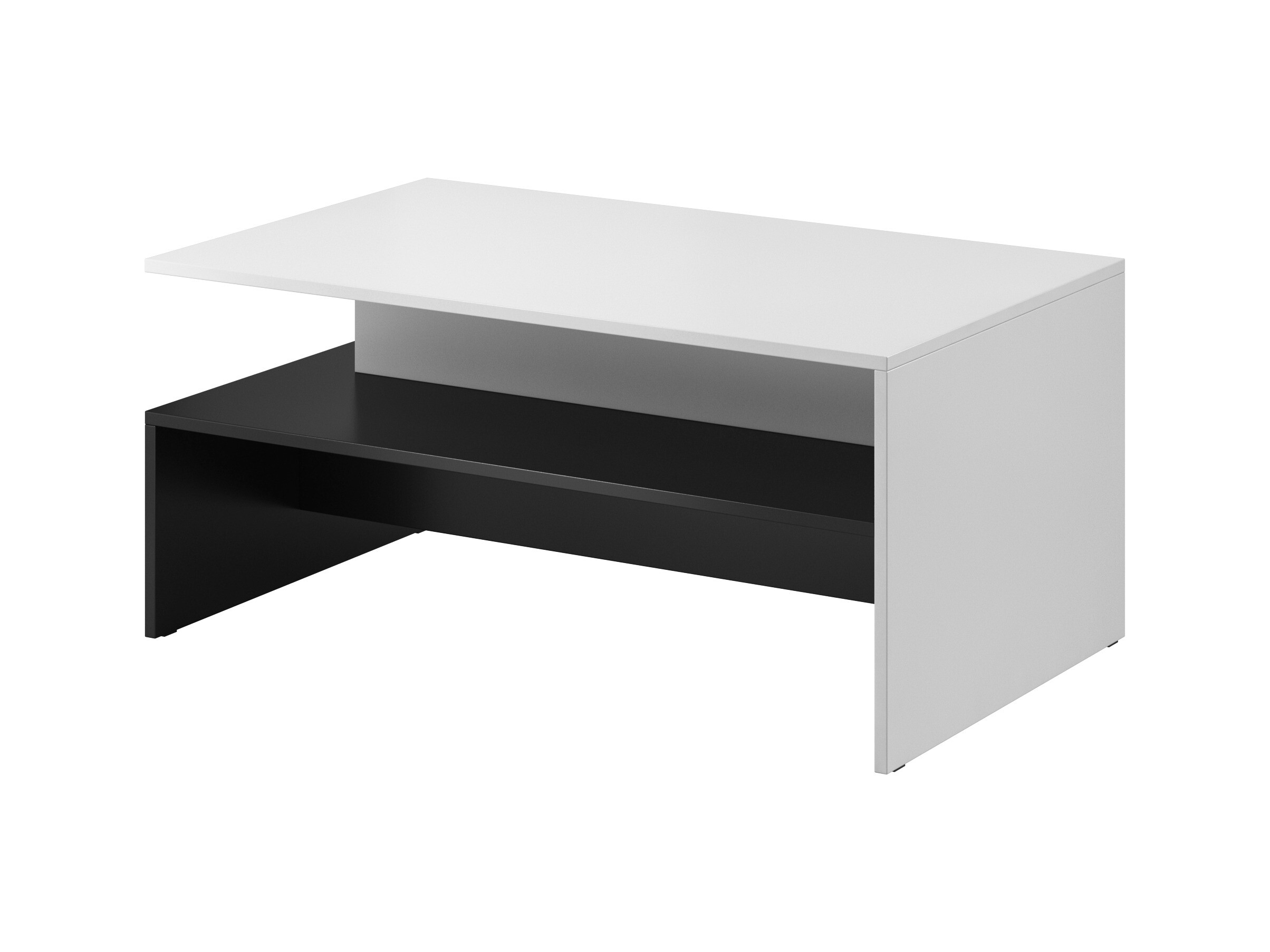 Svetainės komplektas Serodeu 104 (Balta + Blizgi balta)