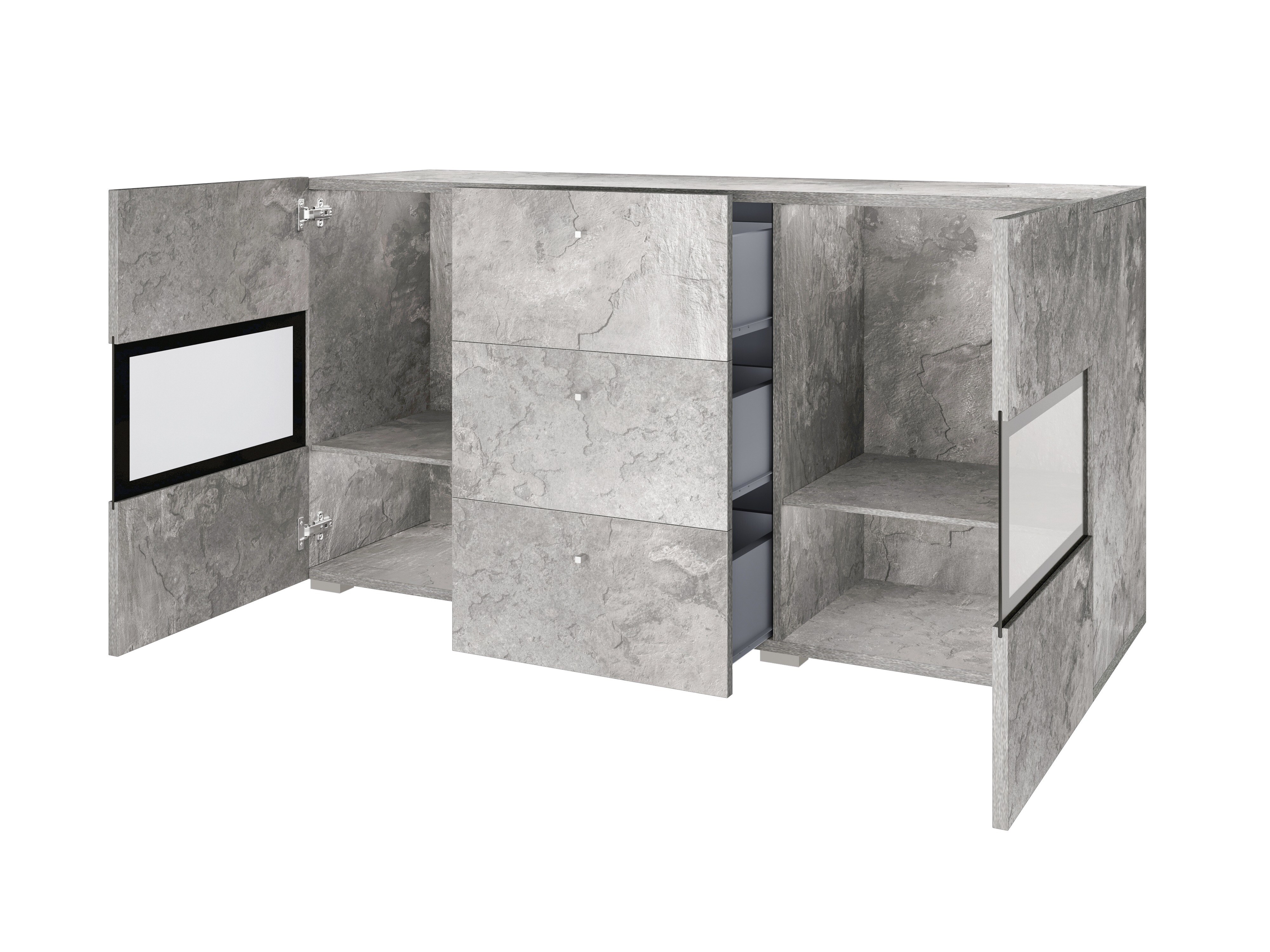 Svetainės komplektas Serodeu 104 (Betonas)