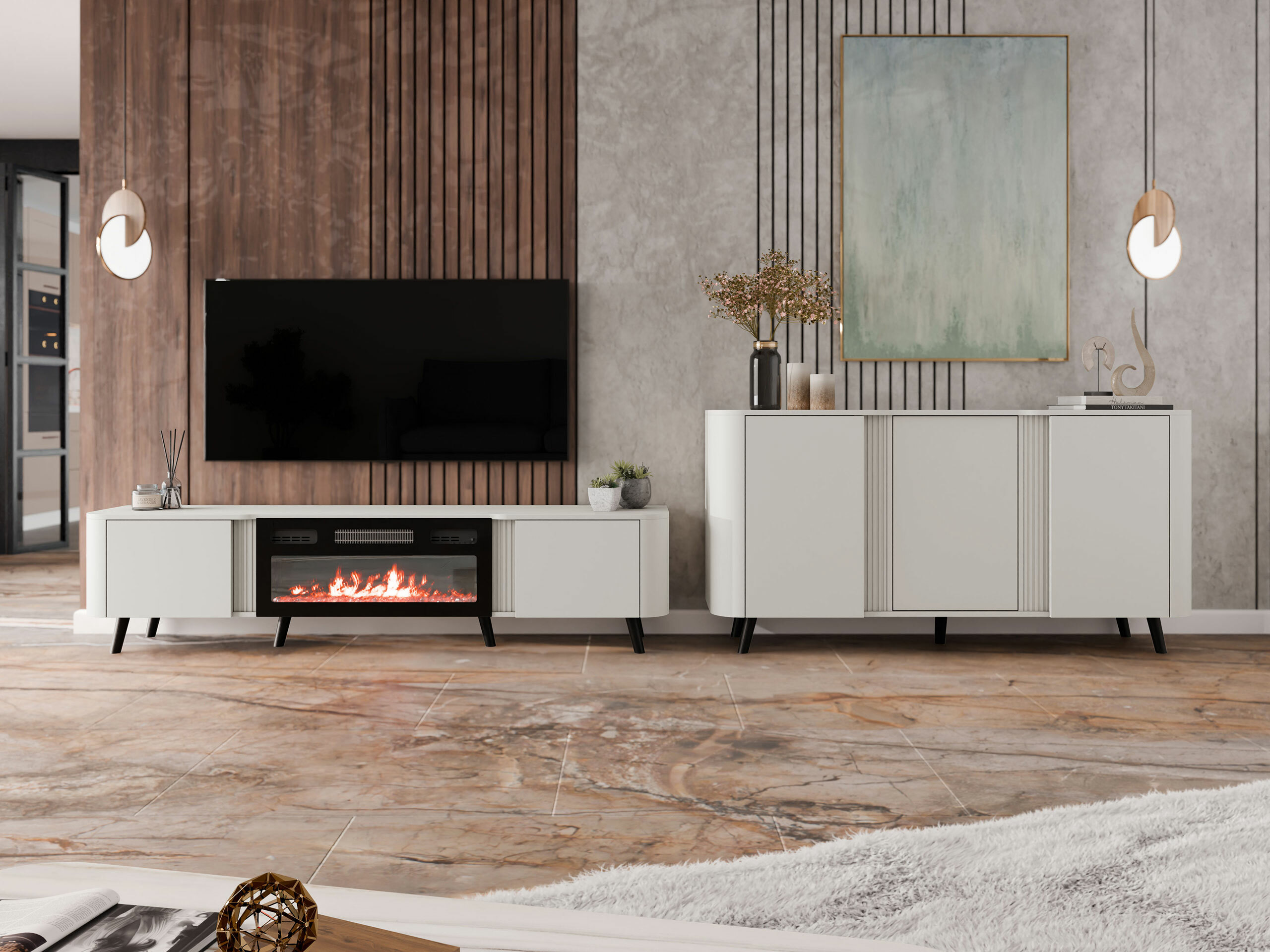 Spintelė Charlotte 201 (Kašmyras + Juoda)