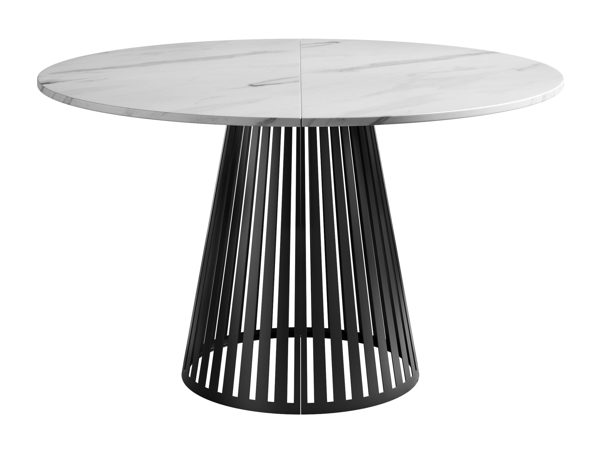 Stalas Oswego 154 (Baltas marmuras)