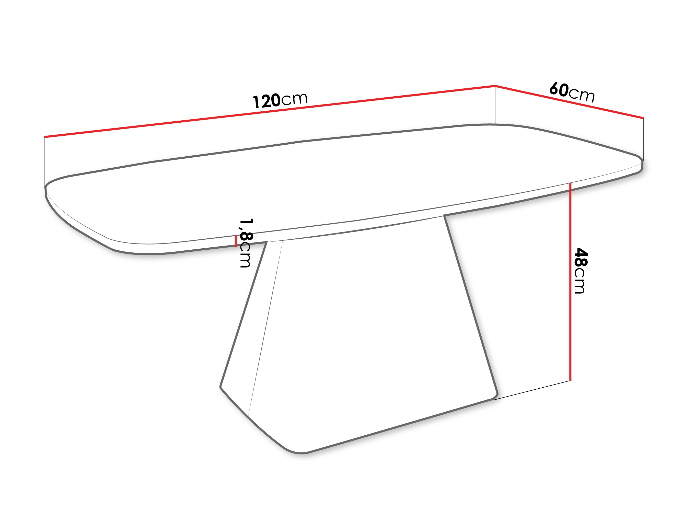Žurnalinis staliukas Oswego 158 (Baltas marmuras + Kašmyras)