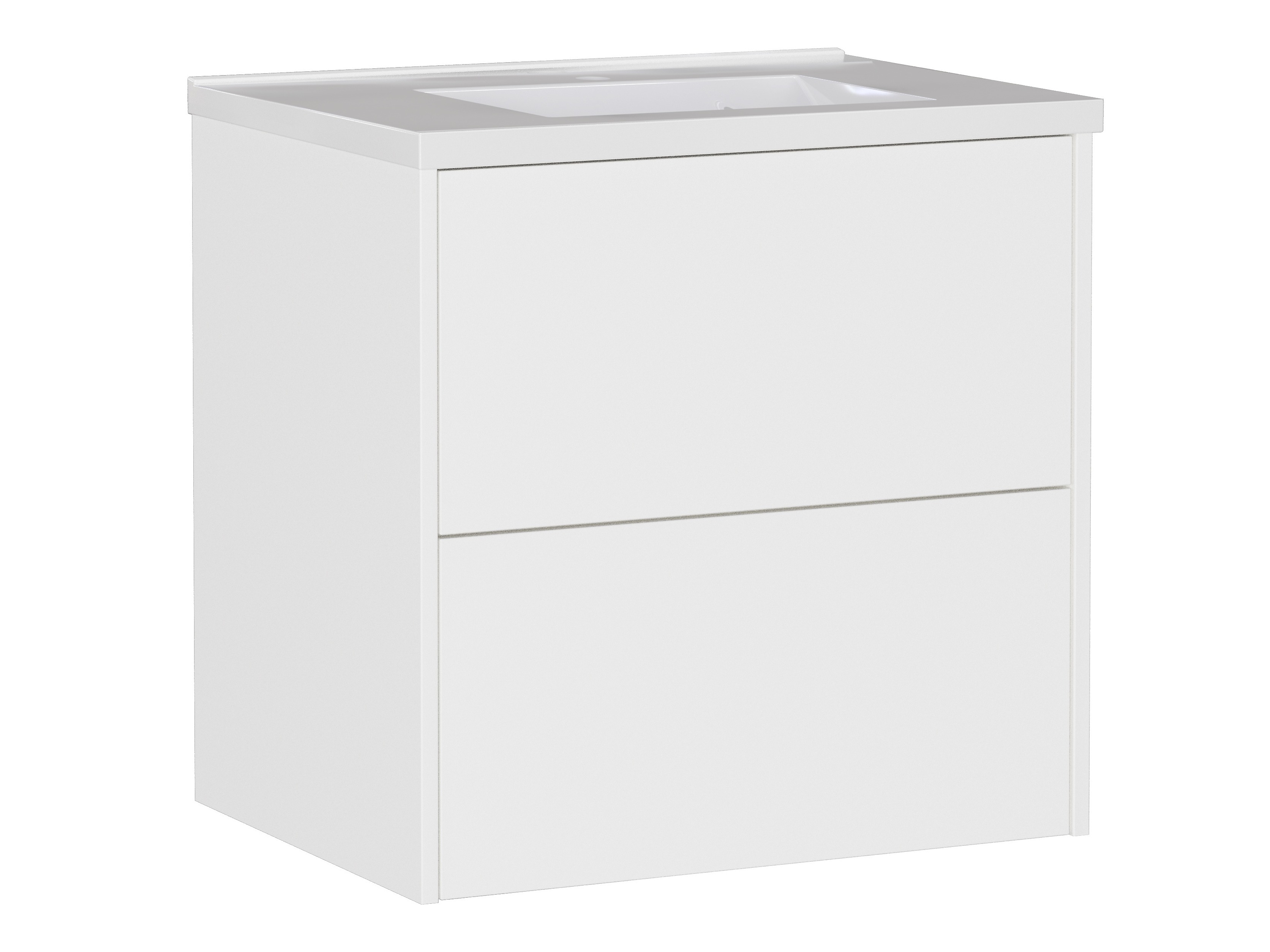 Pakabinama vonios spintelė praustuvui Sacramento 522 (Balta)