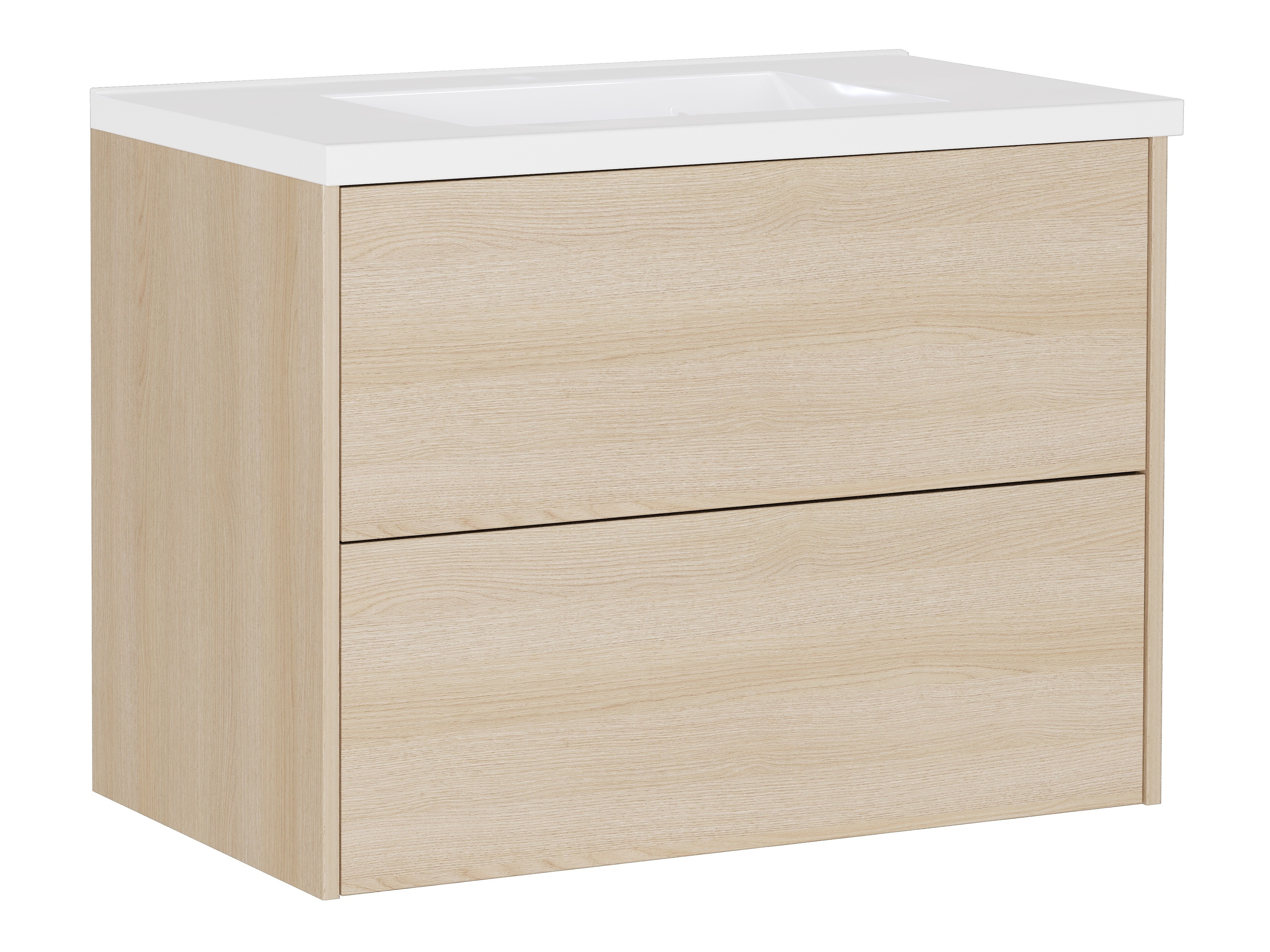 Pakabinama vonios spintelė praustuvui Sacramento 523 (Ąžuolas)